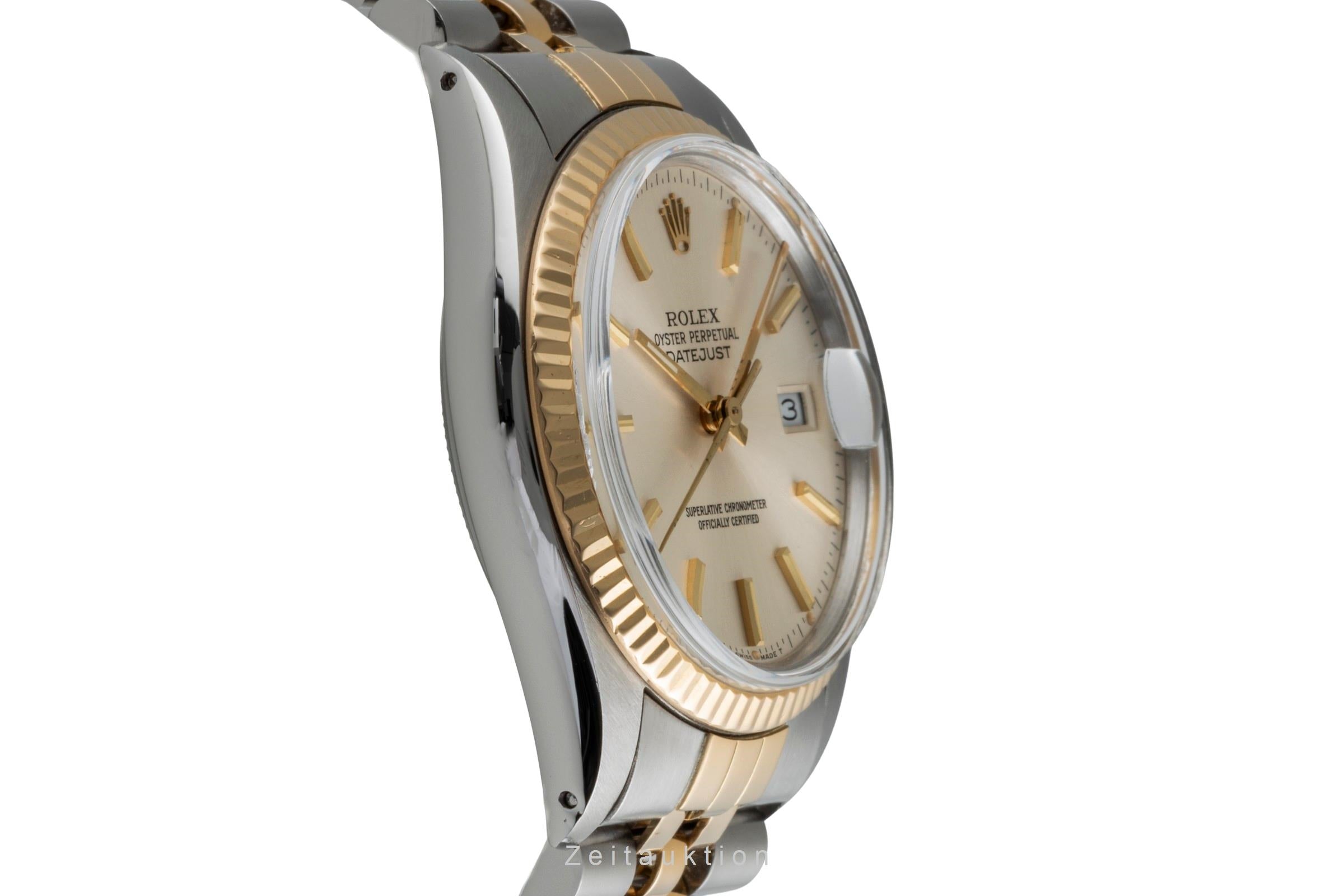 Rolex Datejust steel / gold automatic men's watch 16013  [2506279]