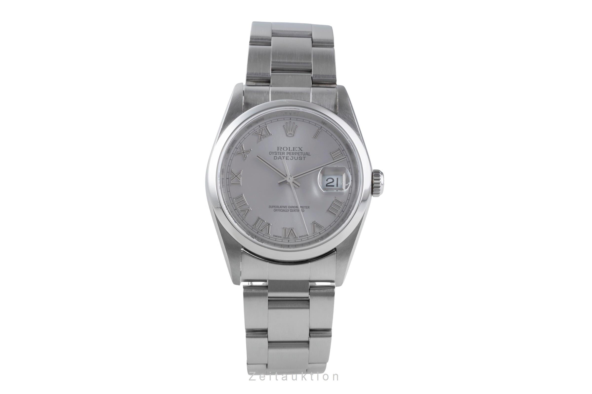 Rolex Datejust acier automatique montre pour hommes 16200  [2506280]