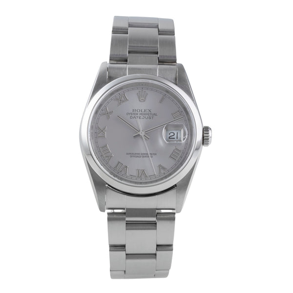 Rolex Datejust acier automatique montre pour hommes 16200  [2506280]