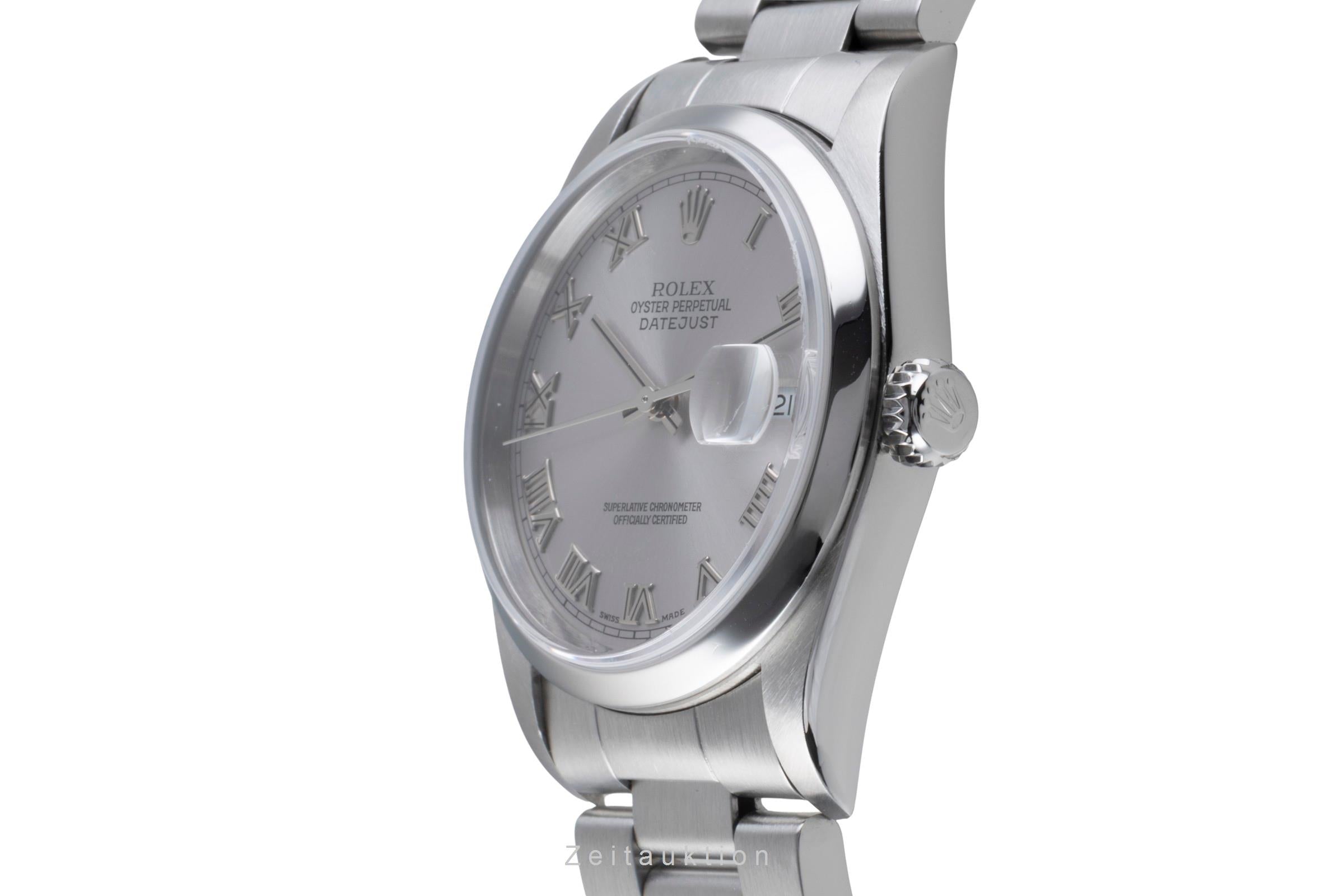 Rolex Datejust acier automatique montre pour hommes 16200  [2506280]