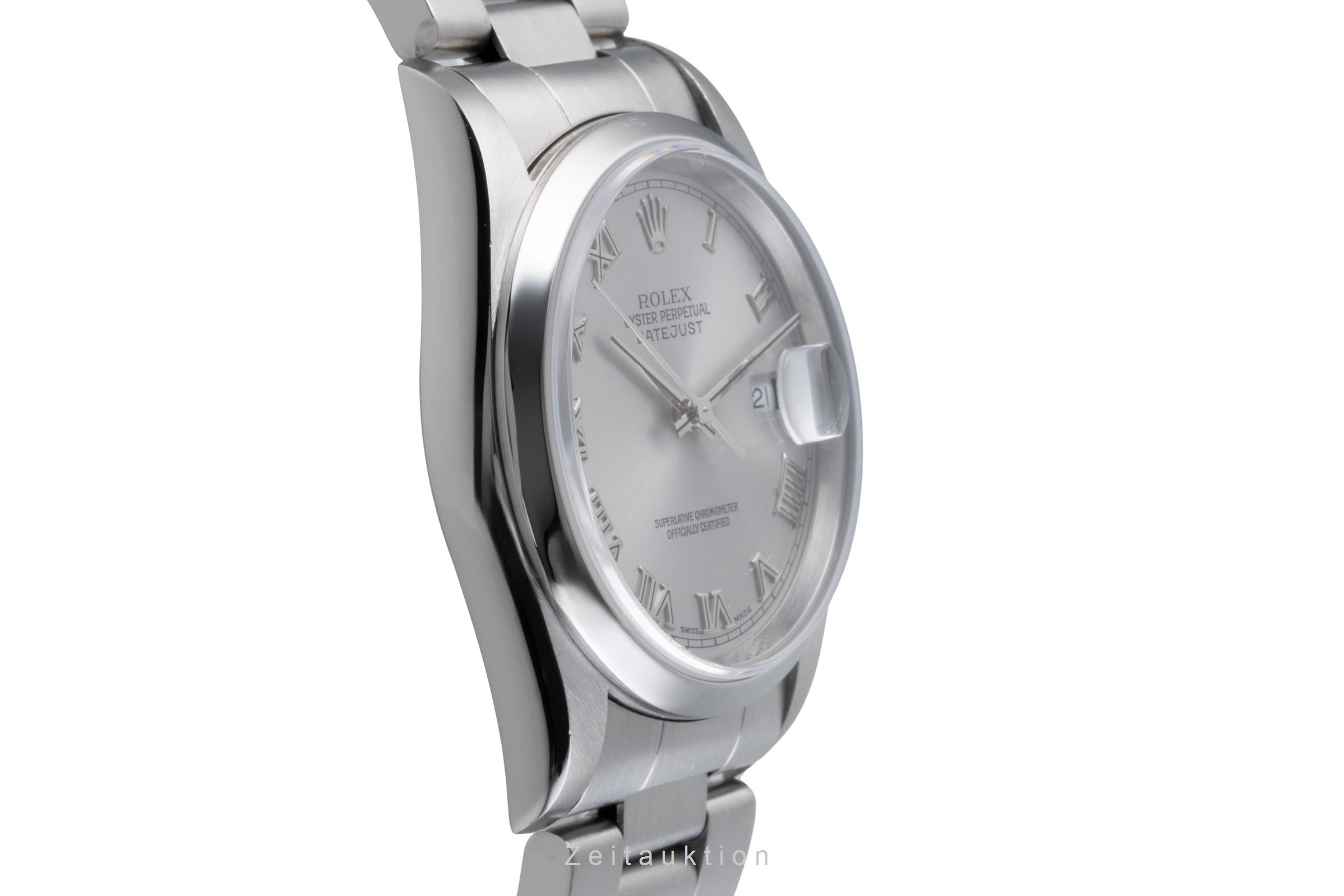 Rolex Datejust acier automatique montre pour hommes 16200  [2506280]