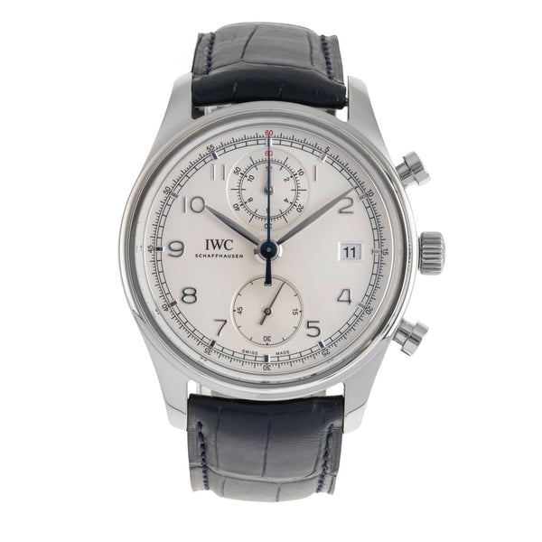 IWC Portugieser Classic Chronograph Automatik Stahl Ref. IW390403 Papiere 2014 [2506281]