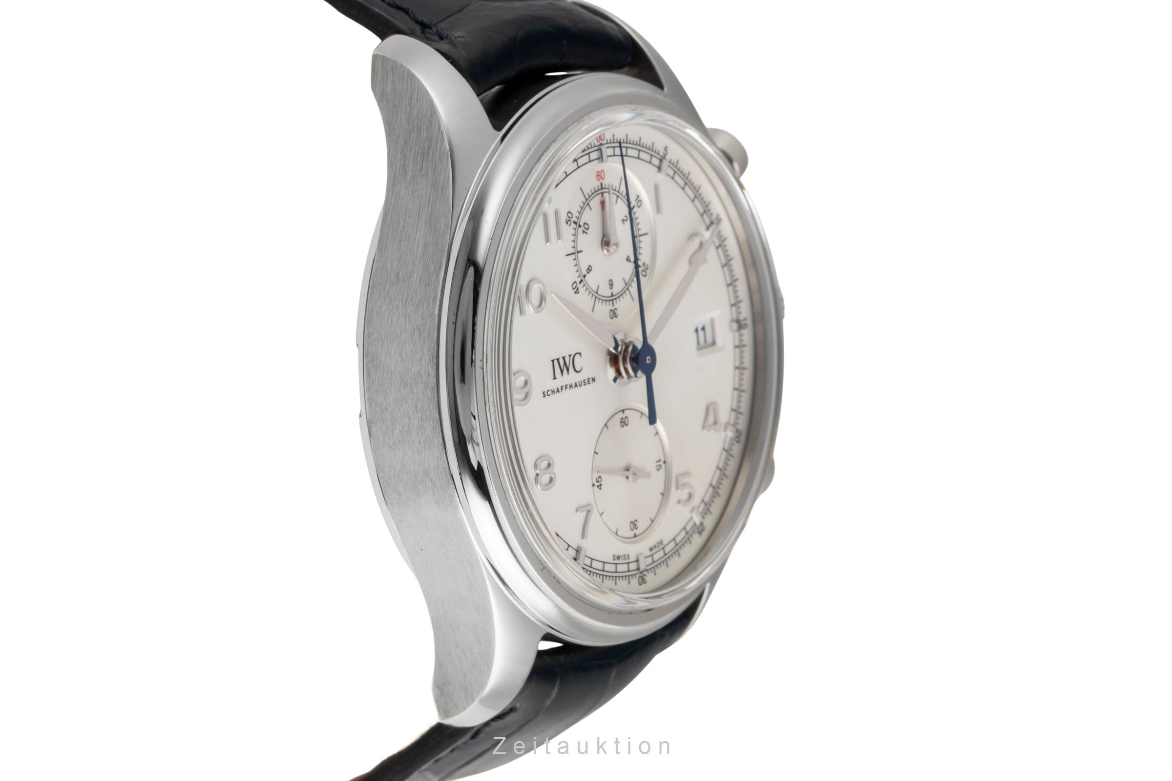 IWC Portugieser Classic Chronograph Automatik Stahl Ref. IW390403 Papiere 2014 [2506281]