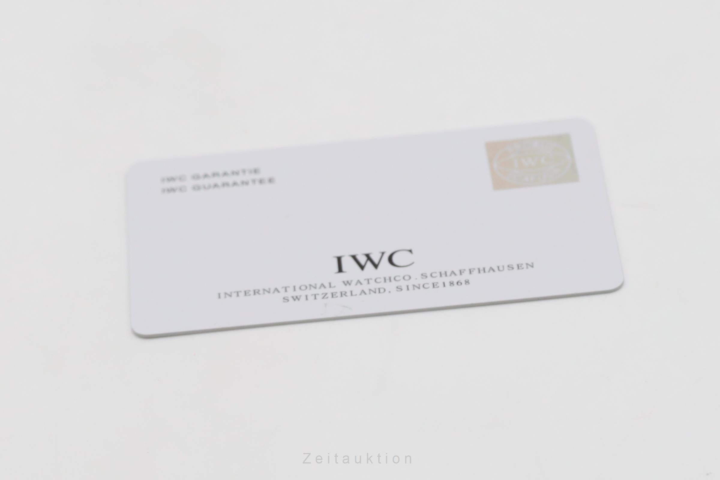 IWC Portugieser Classic Chronograph Automatik Stahl Ref. IW390403 Papiere 2014 [2506281]