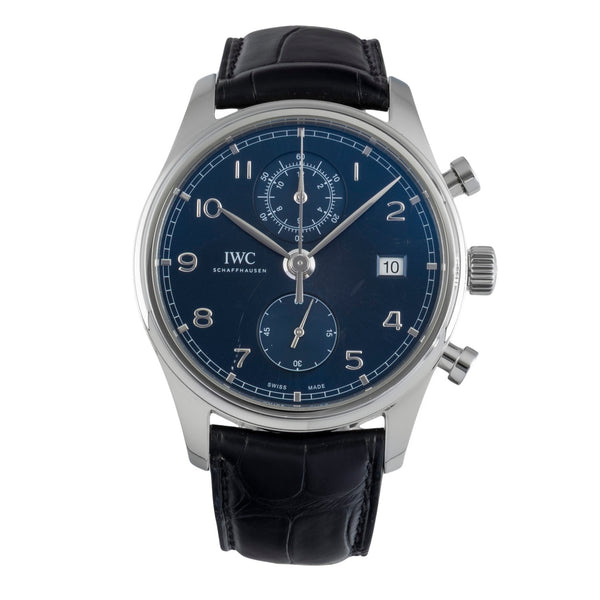 IWC Portugieser chronograph steel automatic men's watch IW390303  [2506282]