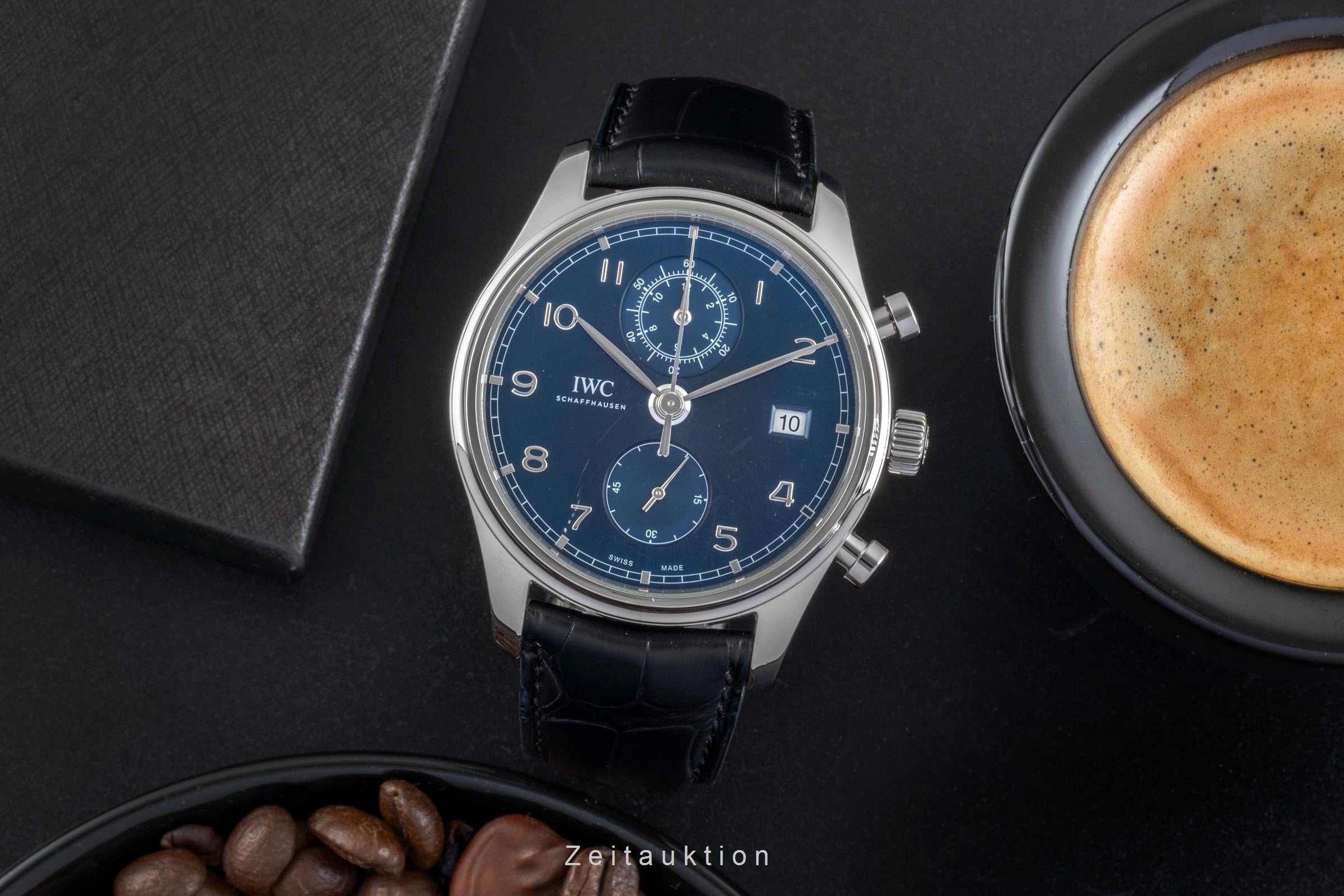 IWC Portugieser chronograph steel automatic men's watch IW390303  [2506282]