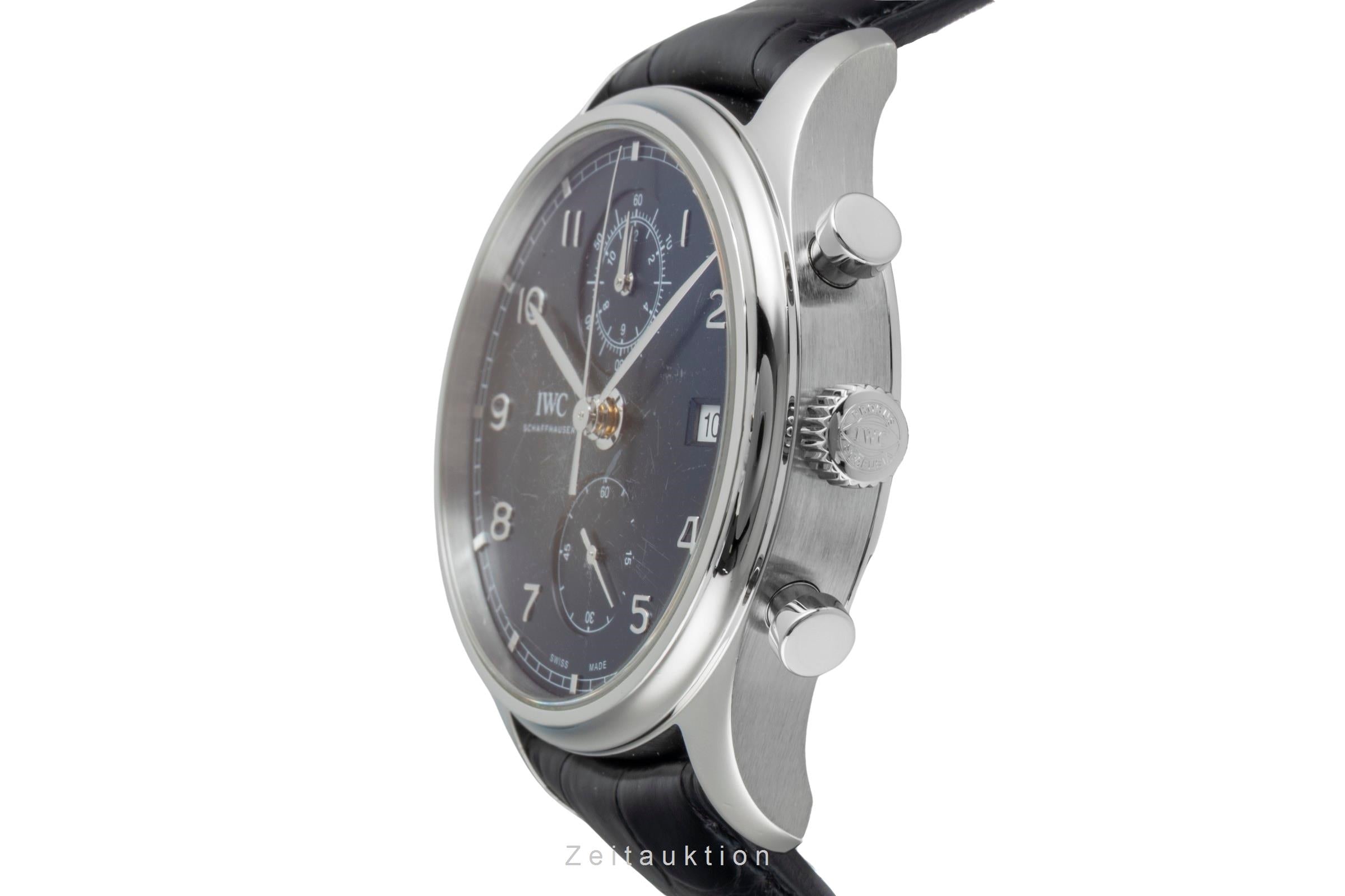 IWC Portugieser chronograph steel automatic men's watch IW390303  [2506282]