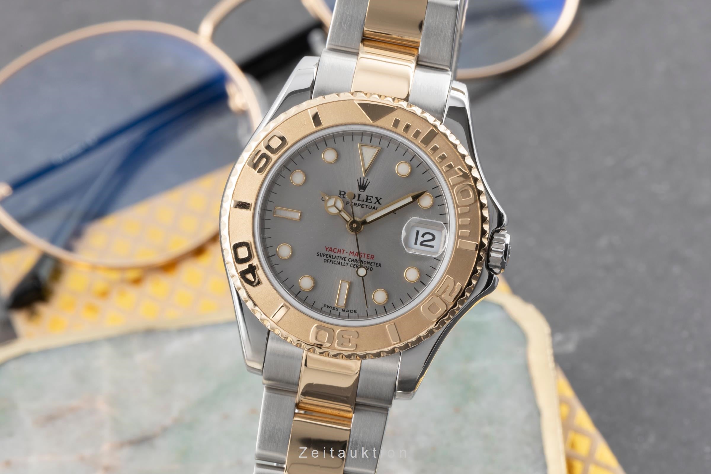 Rolex Yacht-Master acier / or  automatique montre pour hommes 168623 LP: 16000EUR  [2506283]