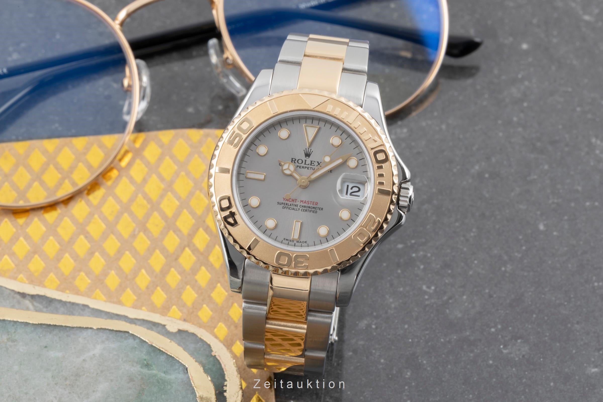 Rolex Yacht-Master acier / or  automatique montre pour hommes 168623 LP: 16000EUR  [2506283]