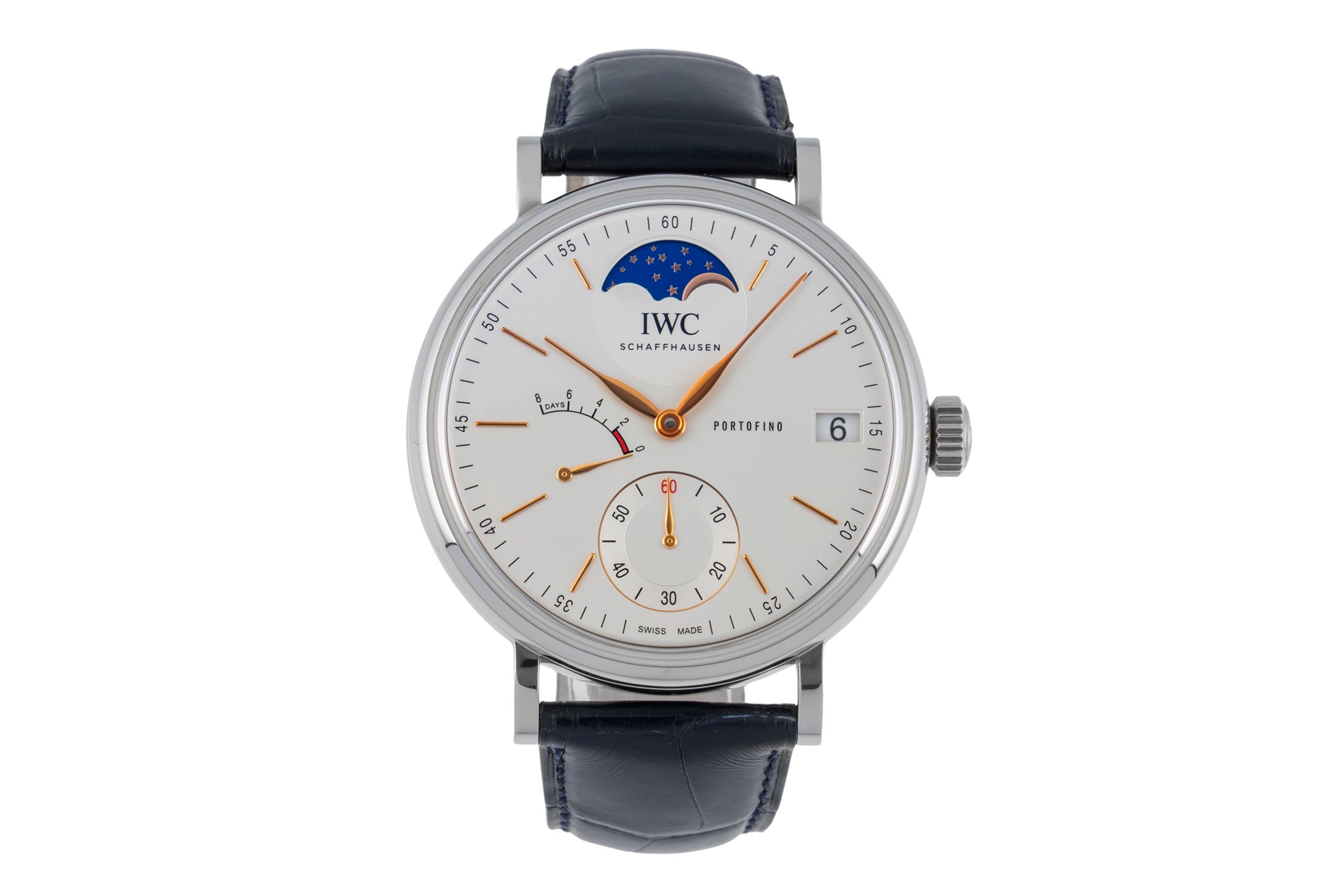 IWC Portofino steel manual winding men's watch IW516401 LP: 14500EUR  [2506284]