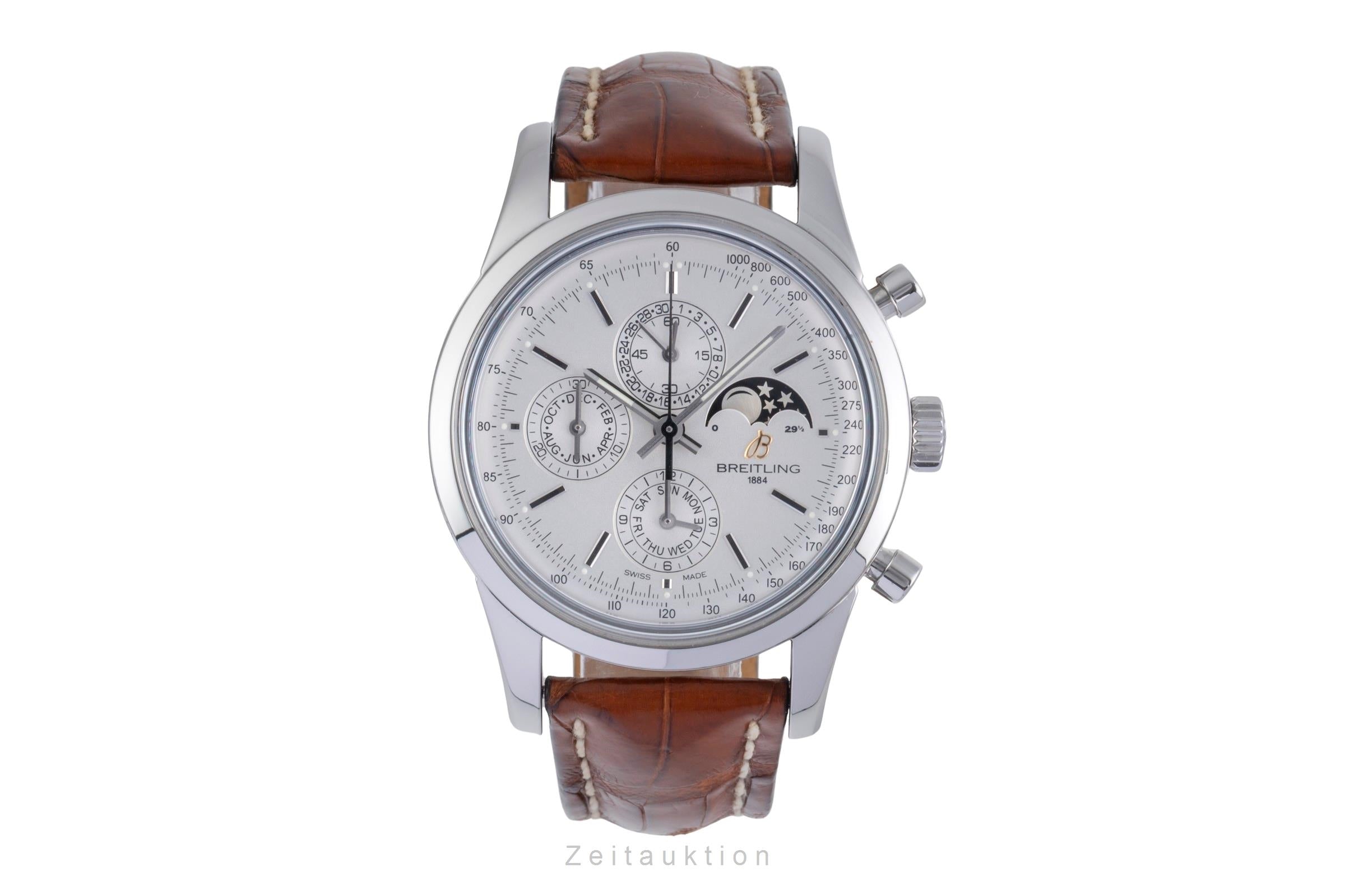 Breitling Transocean chronograph steel automatic men's watch A19310  [2506285]