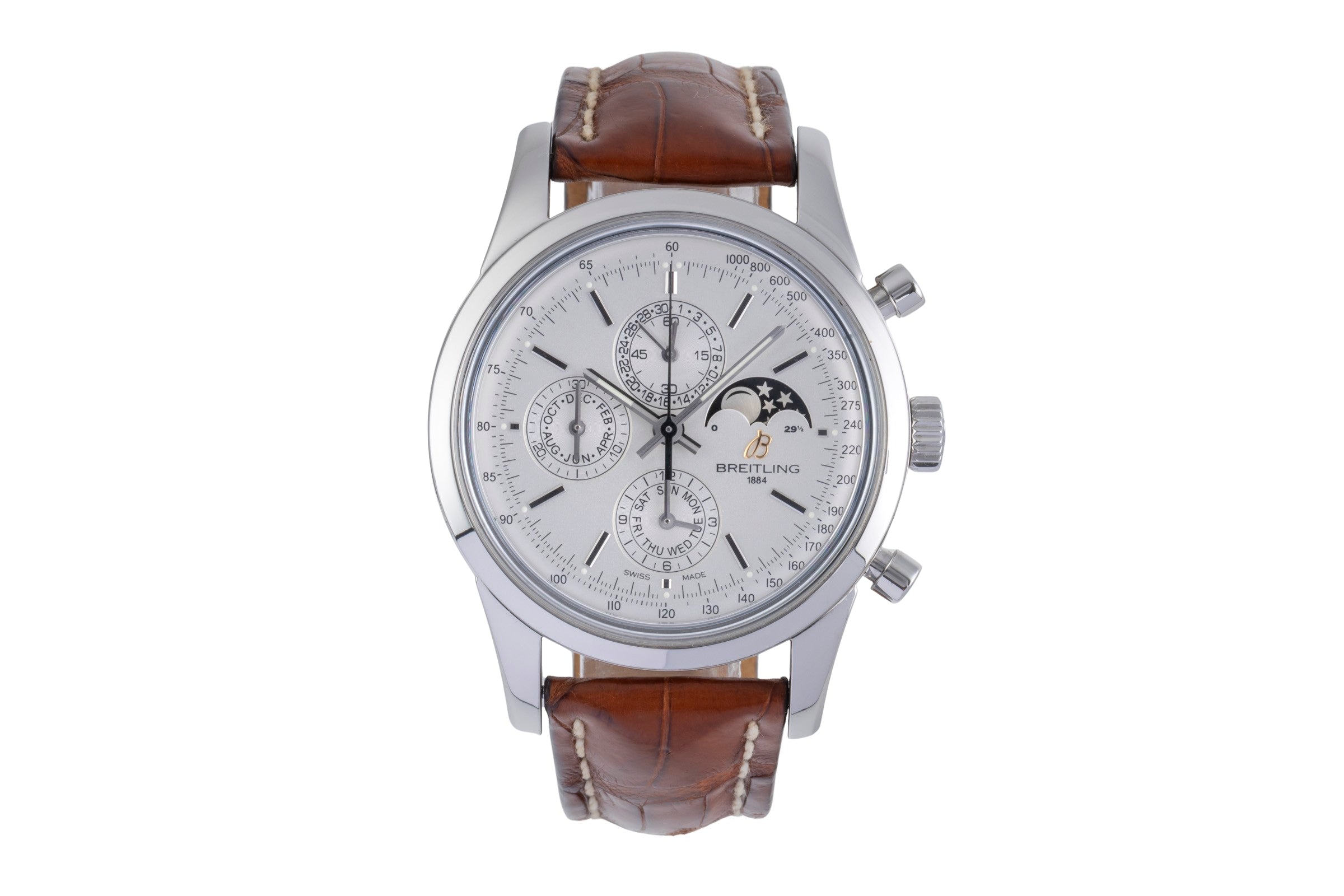 Breitling Transocean Chronograph 1461 Stahl Automatik Ref. A1931012 Papiere 2013 [2506285]