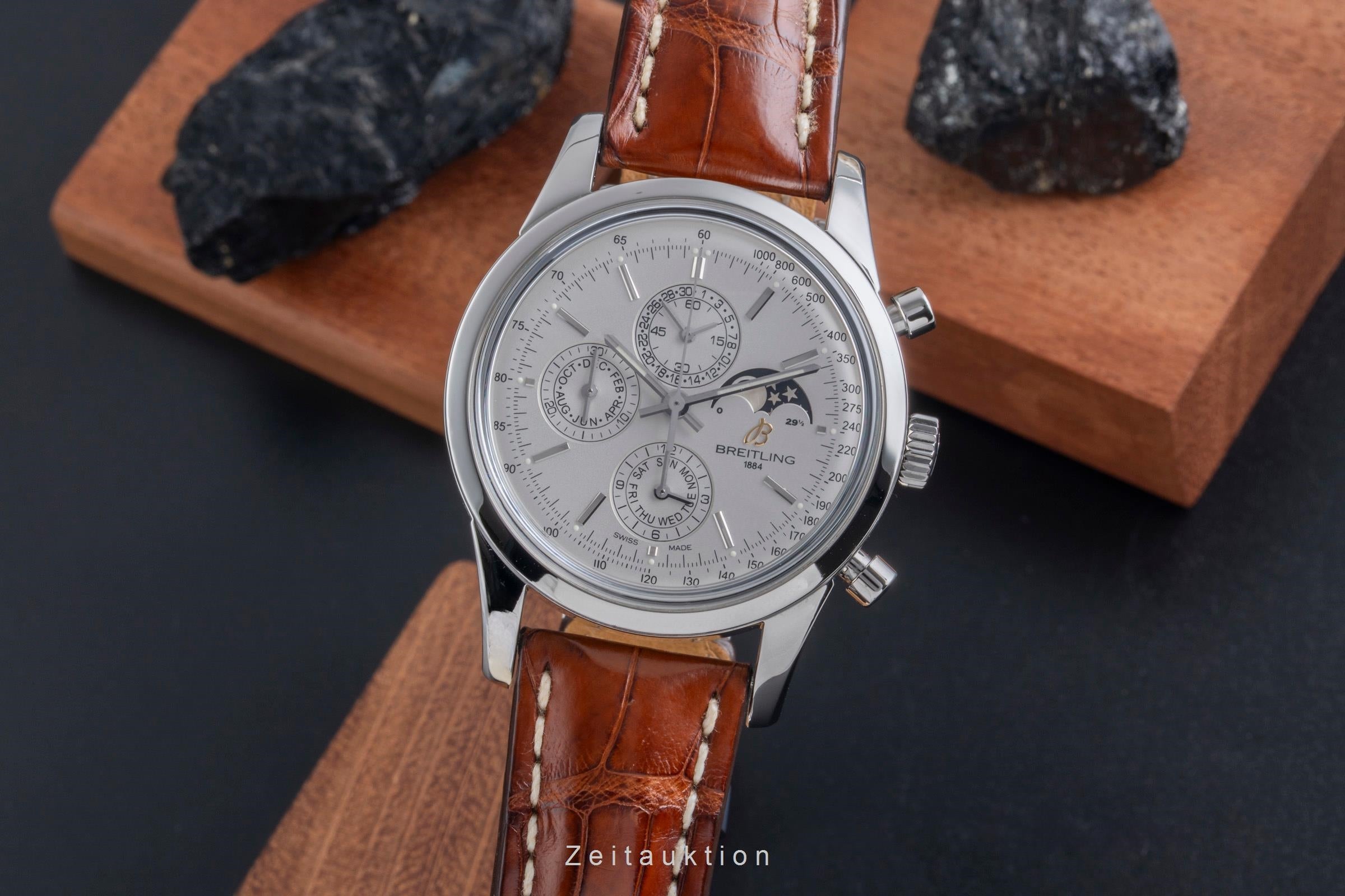 Breitling Transocean Chronograph 1461 Stahl Automatik Ref. A1931012 Papiere 2013 [2506285]