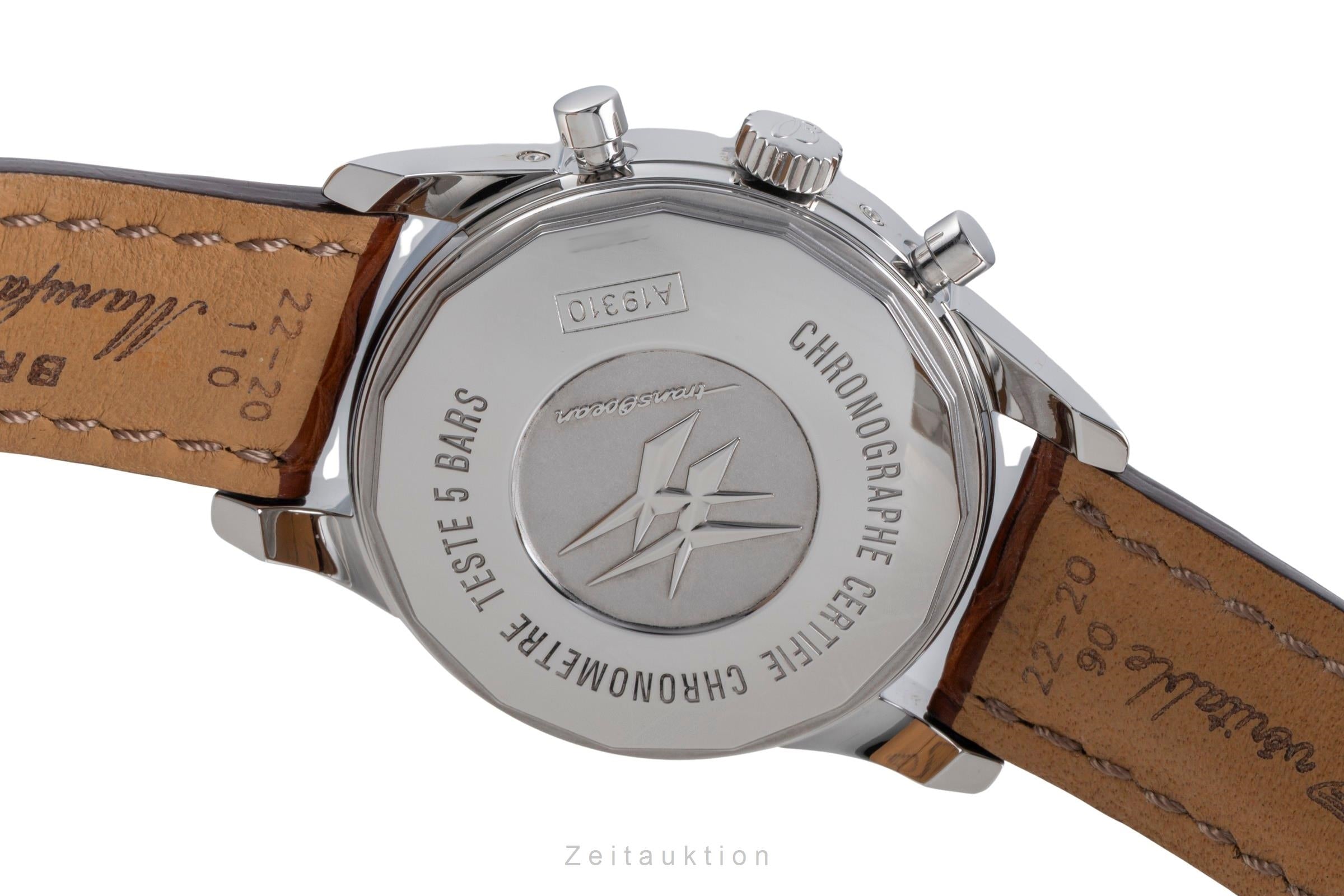 Breitling Transocean chronograph steel automatic men's watch A19310  [2506285]