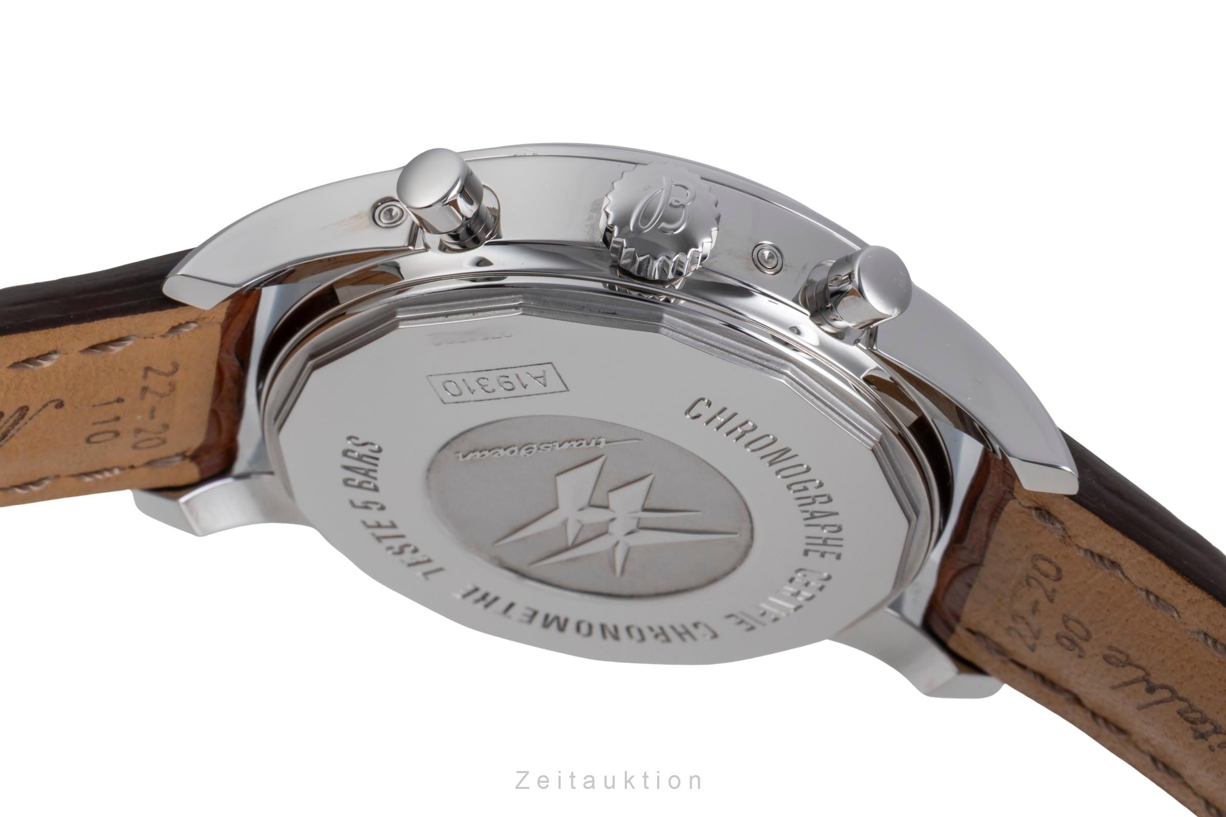 Breitling Transocean chronograph steel automatic men's watch A19310  [2506285]