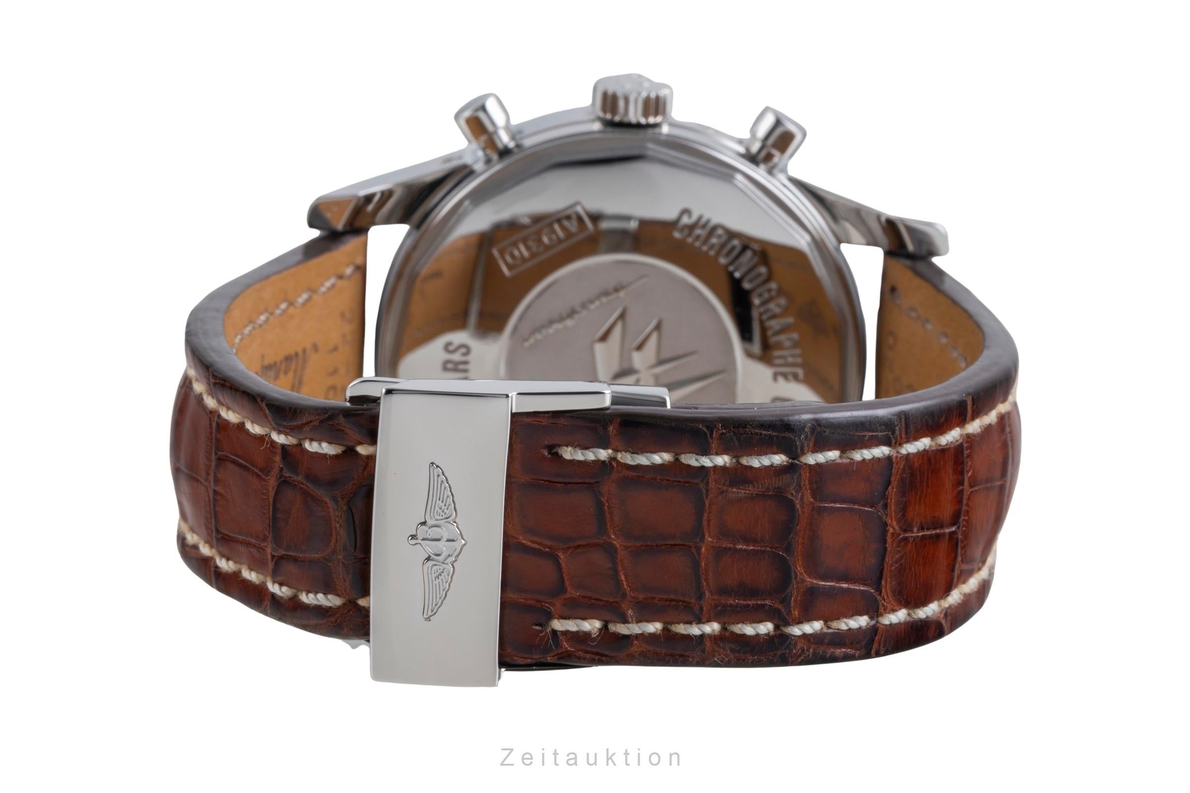 Breitling Transocean chronograph steel automatic men's watch A19310  [2506285]