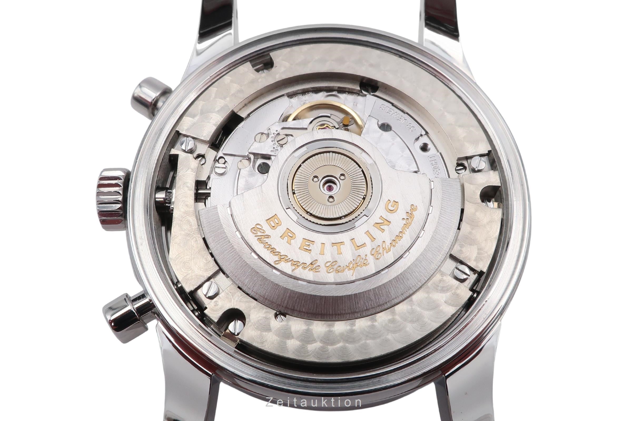 Breitling Transocean chronograph steel automatic men's watch A19310  [2506285]