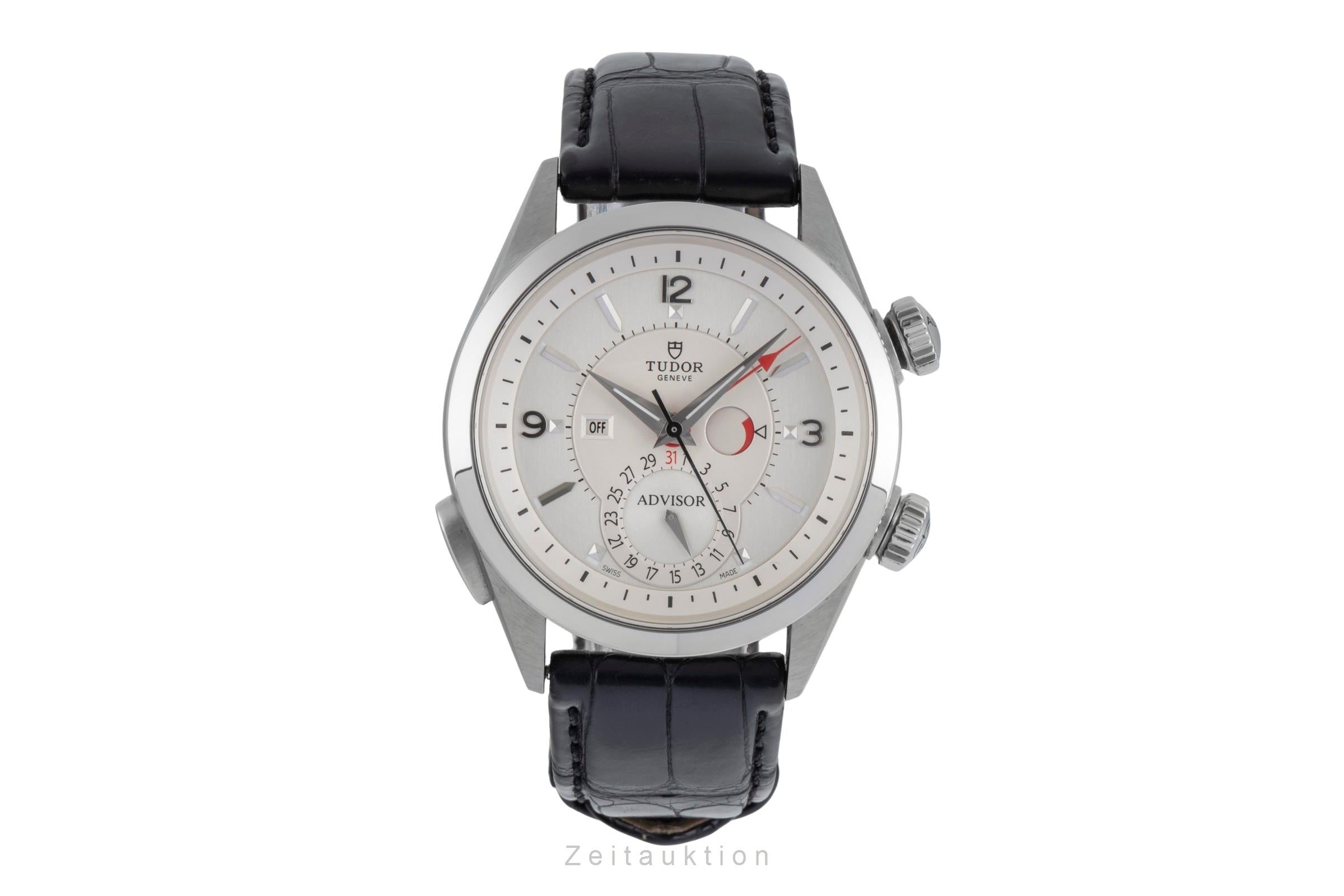 Tudor Heritage Advisor steel automatic men's watch 79620T  [2506286]