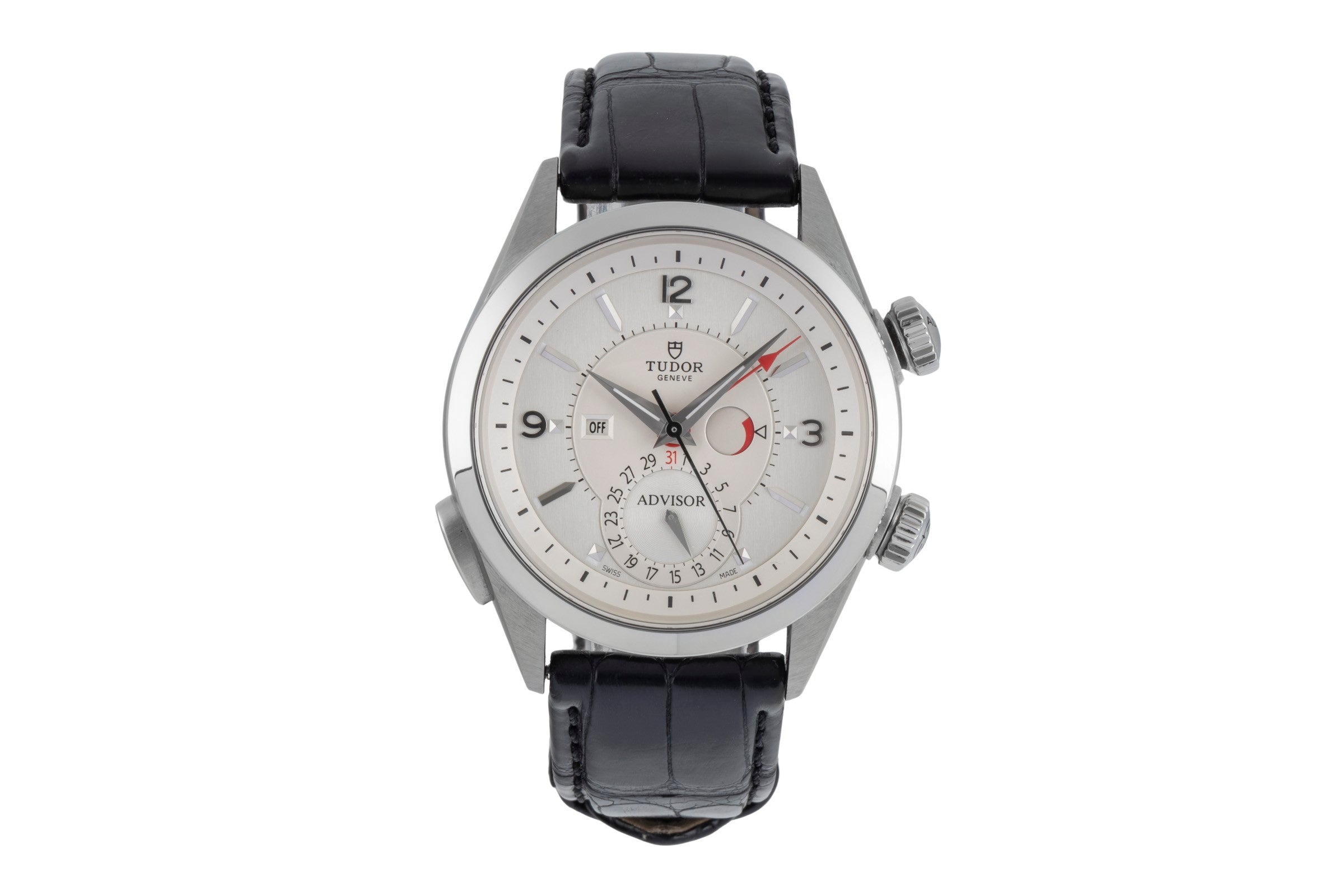 Tudor Heritage Advisor Automatik Edelstahl Herrenuhr Ref. 79620T Box & Papiere  [2506286]