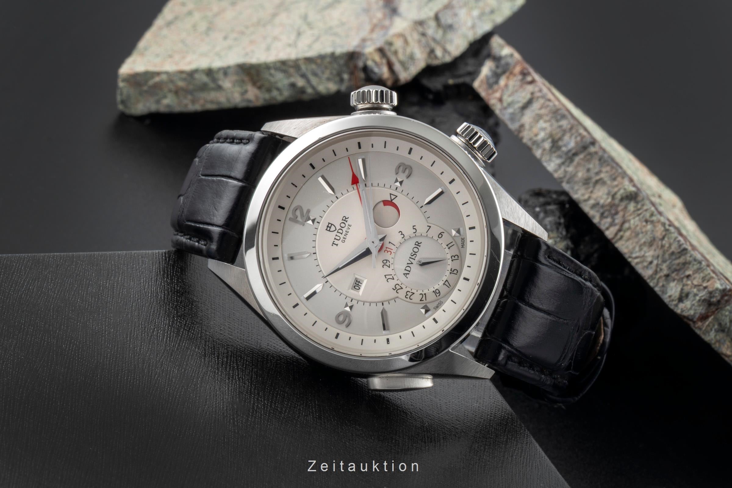 Tudor Heritage Advisor steel automatic men's watch 79620T  [2506286]