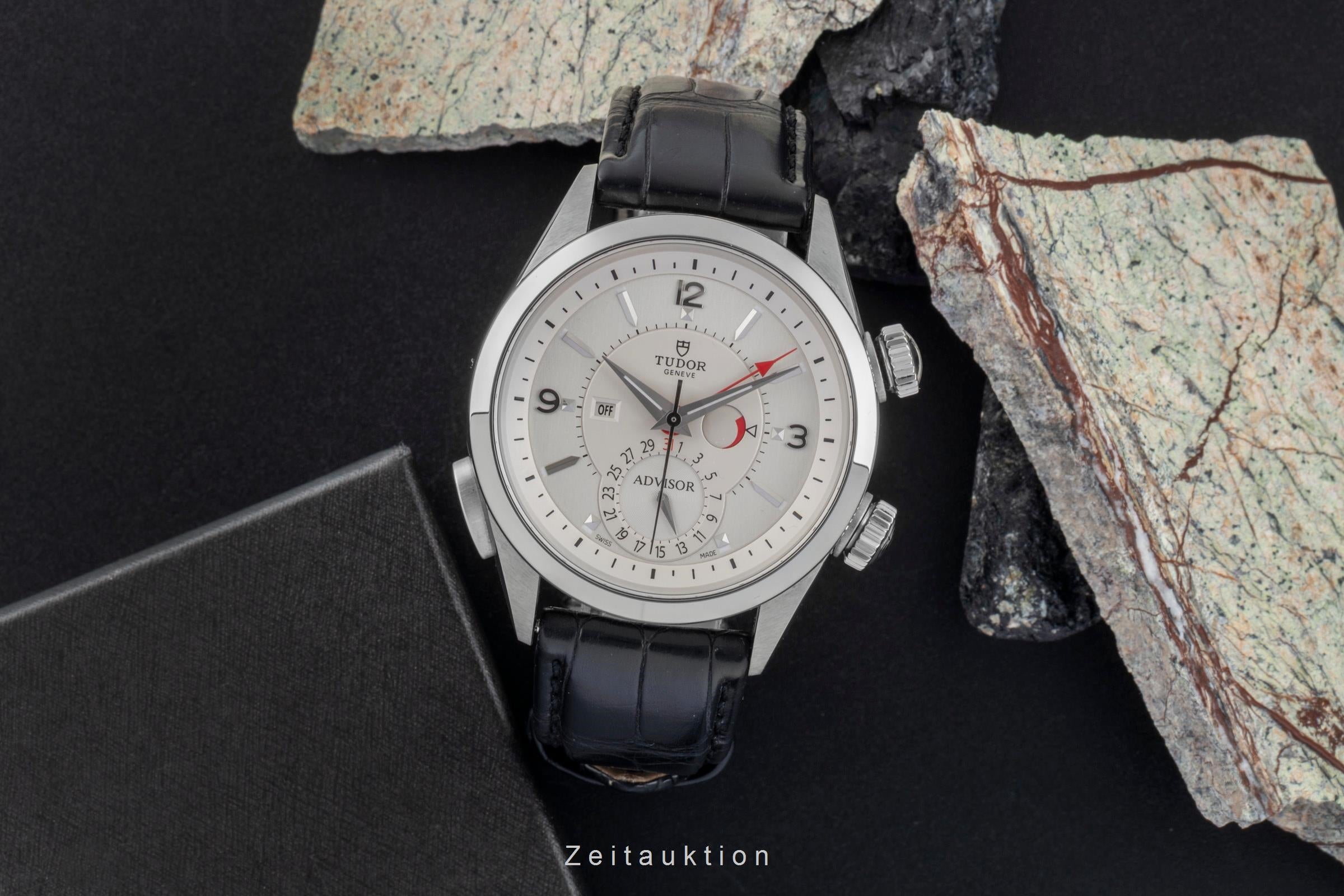 Tudor Heritage Advisor steel automatic men's watch 79620T  [2506286]