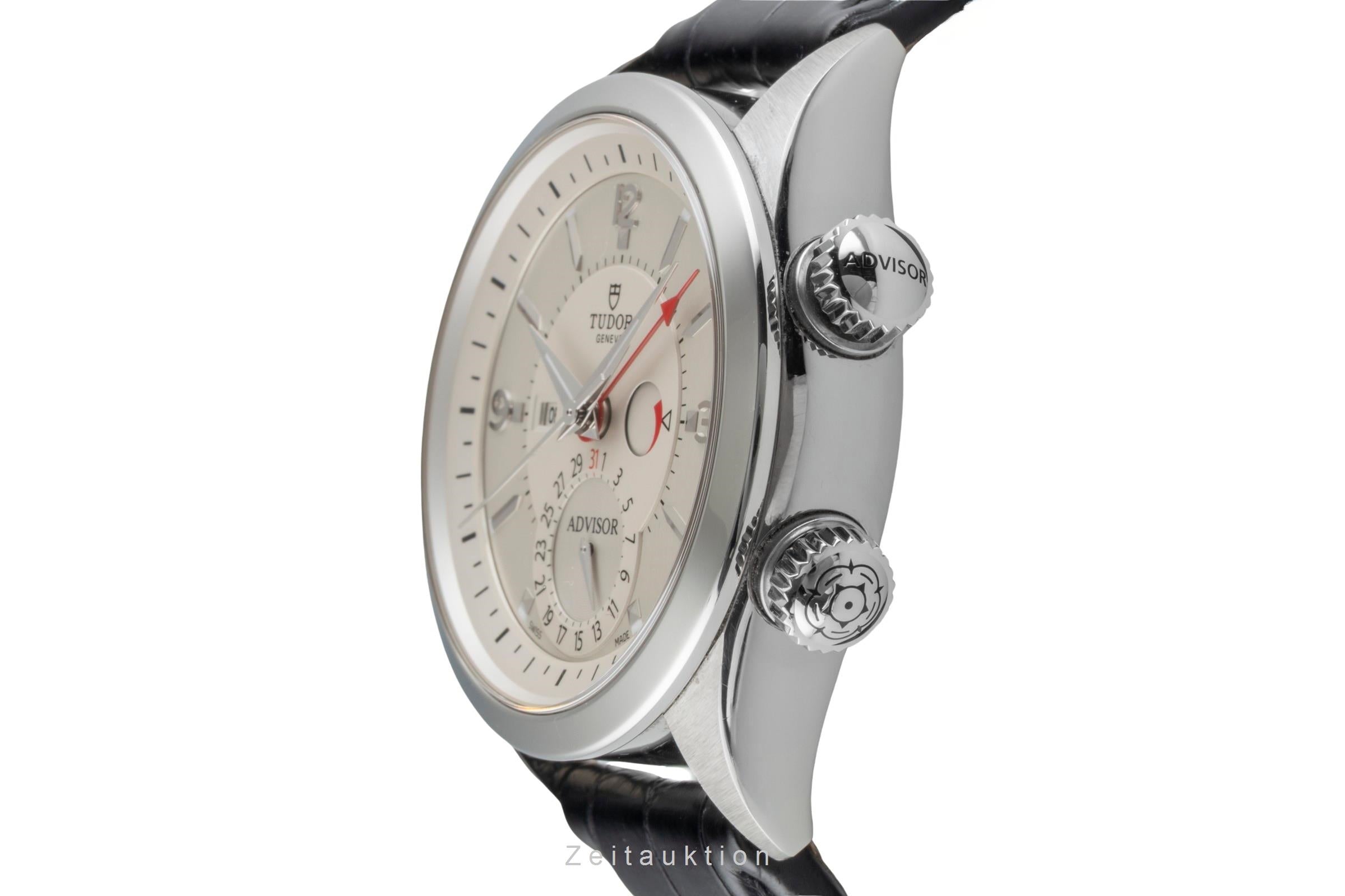 Tudor Heritage Advisor steel automatic men's watch 79620T  [2506286]