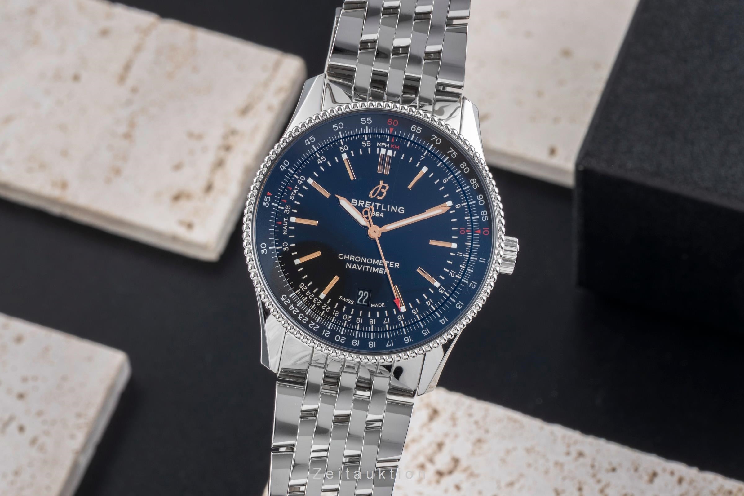 Breitling Navitimer steel automatic men's watch A17326241B1A1	 LP: 5700EUR  [2506288]