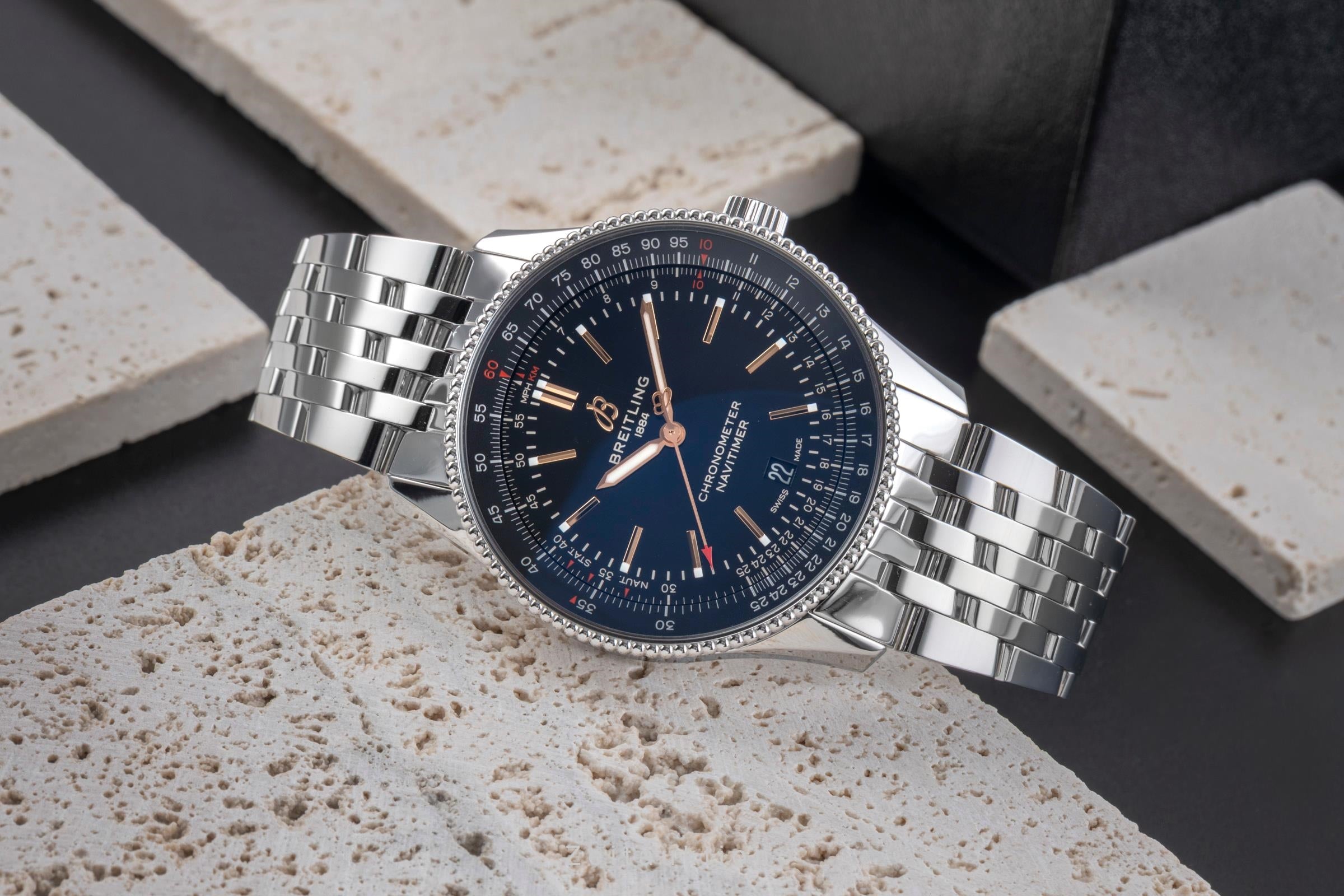 Breitling Navitimer acciaio automatismo orologio da uomo A17326241B1A1	 LP: 5700EUR  [2506288]