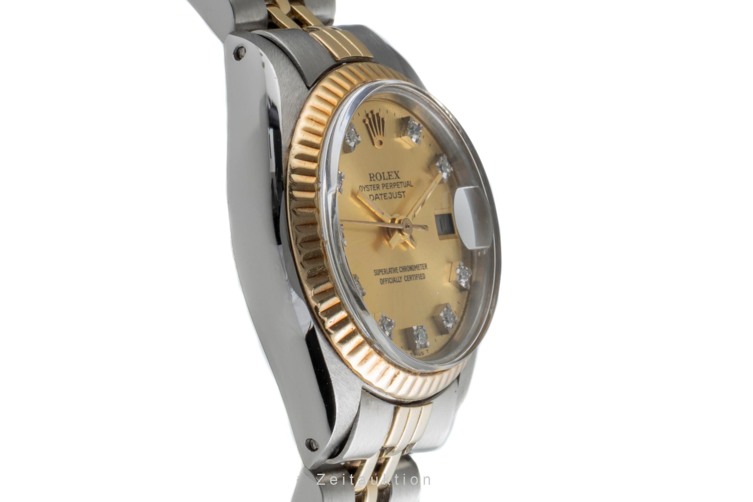 Rolex Lady Datejust acier / or  automatique montre pour femmes 6917 Vintage  [2506293]
