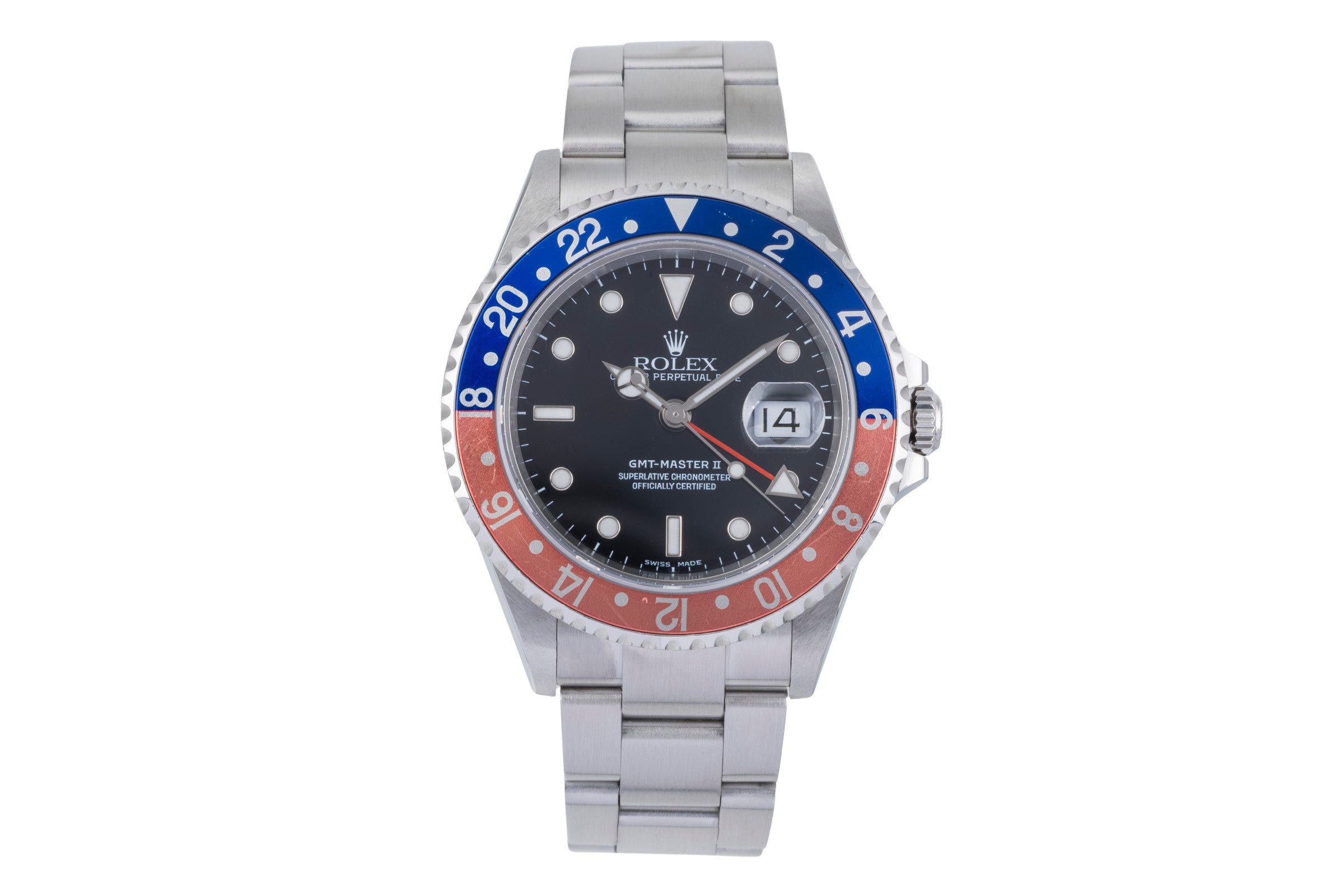 Rolex GMT-Master II acier automatique montre pour hommes 16710T  [2506295]