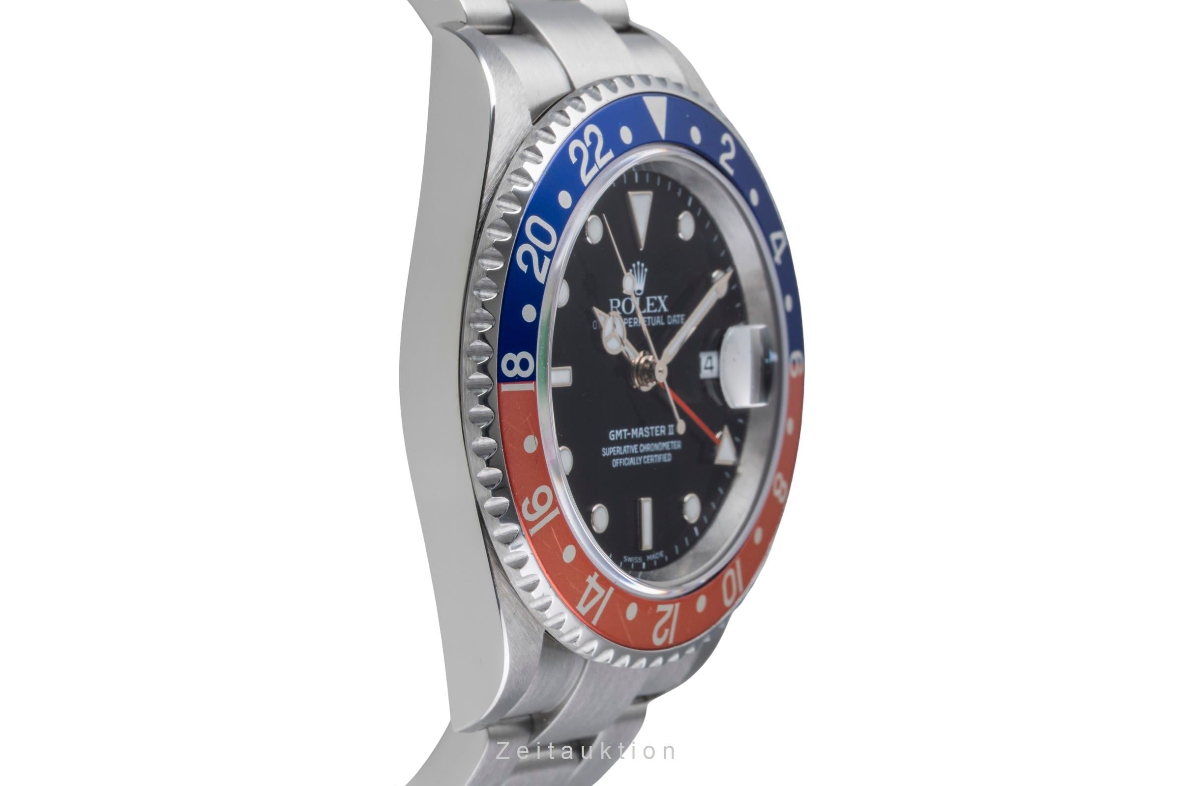 Rolex GMT-Master II acier automatique montre pour hommes 16710T  [2506295]