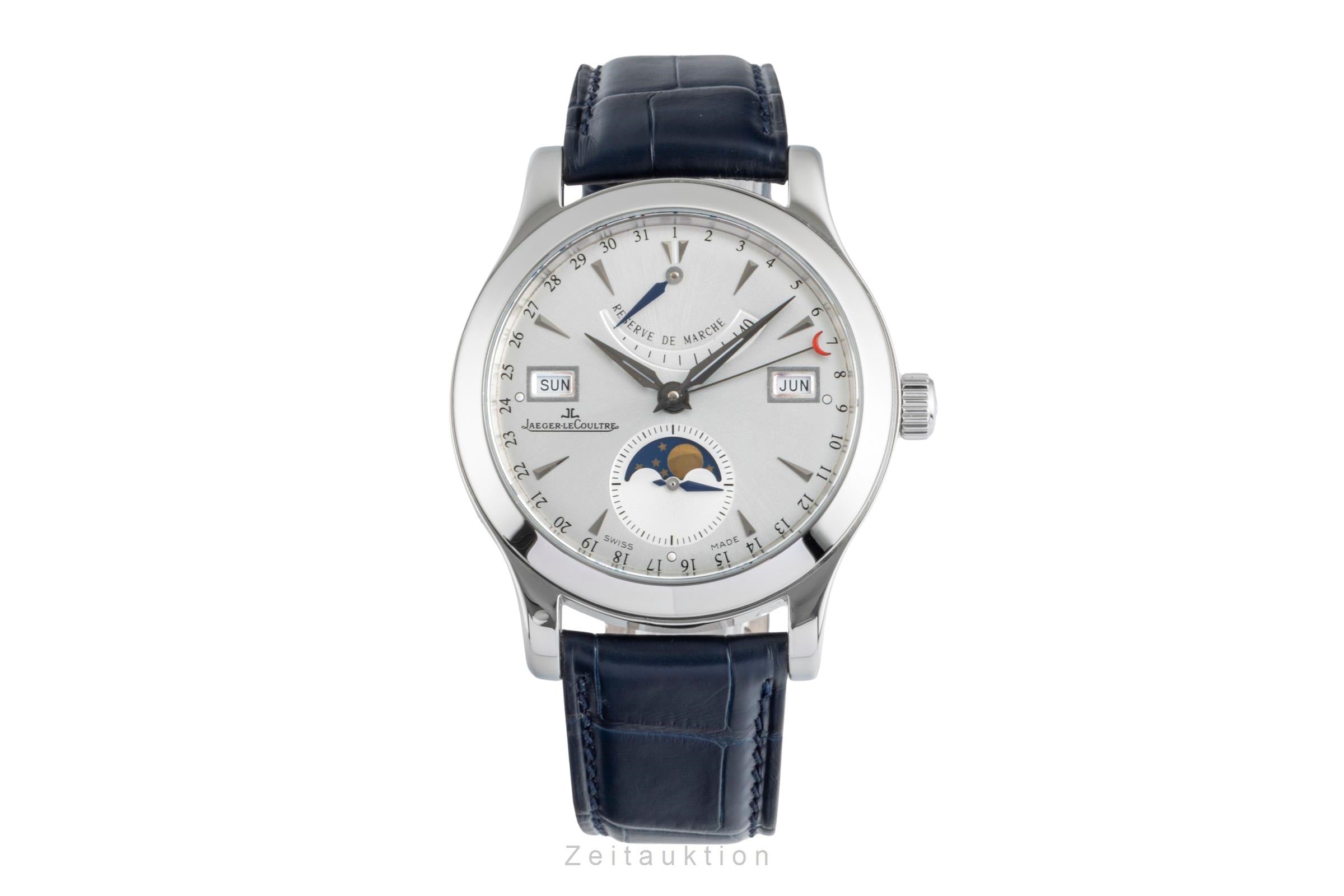 Jaeger LeCoultre Master Calendar steel automatic men's watch Q151842A  ,147.8.41.S   [2506298]