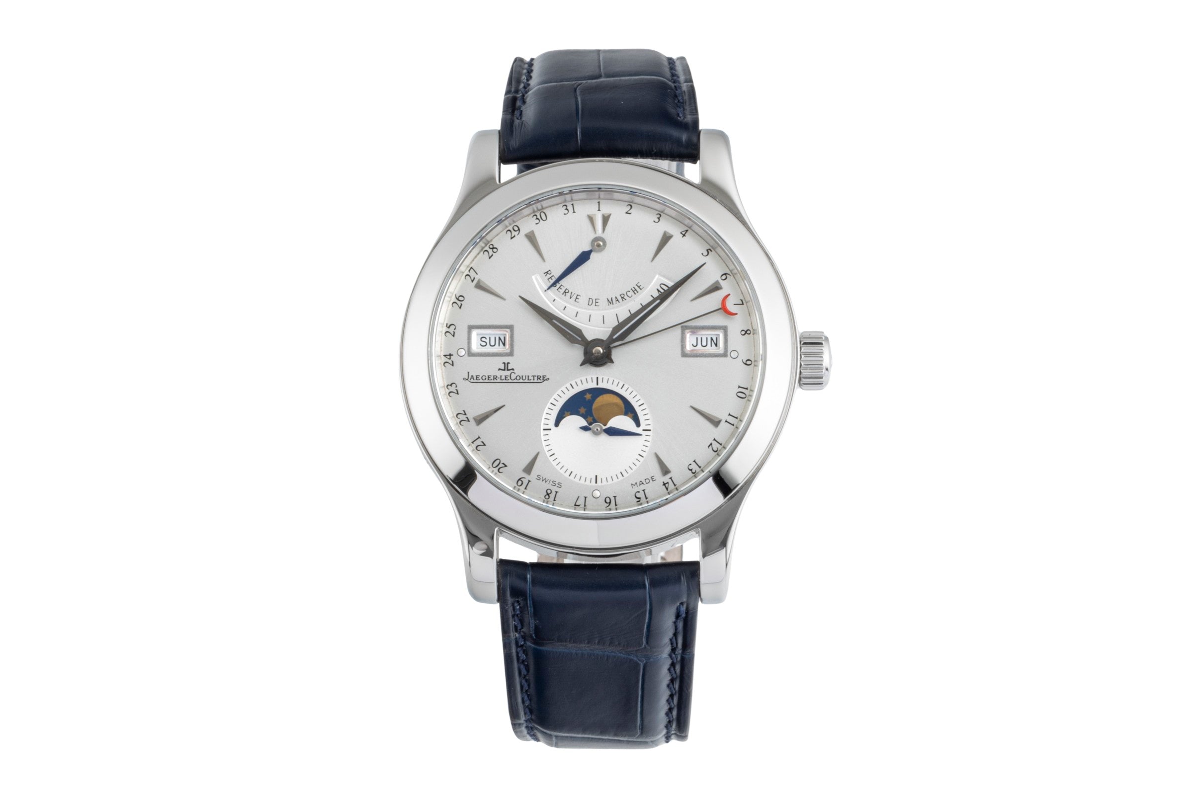 Jaeger LeCoultre Master Calendar steel automatic men's watch Q151842A  ,147.8.41.S   [2506298]