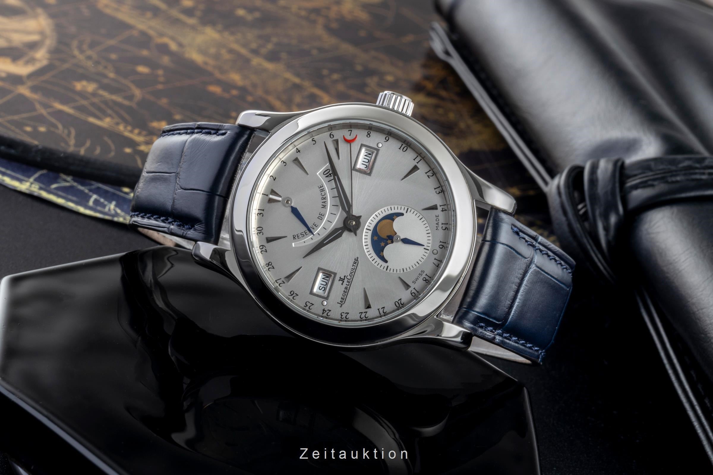 Jaeger LeCoultre Master Calendar steel automatic men's watch Q151842A  ,147.8.41.S   [2506298]