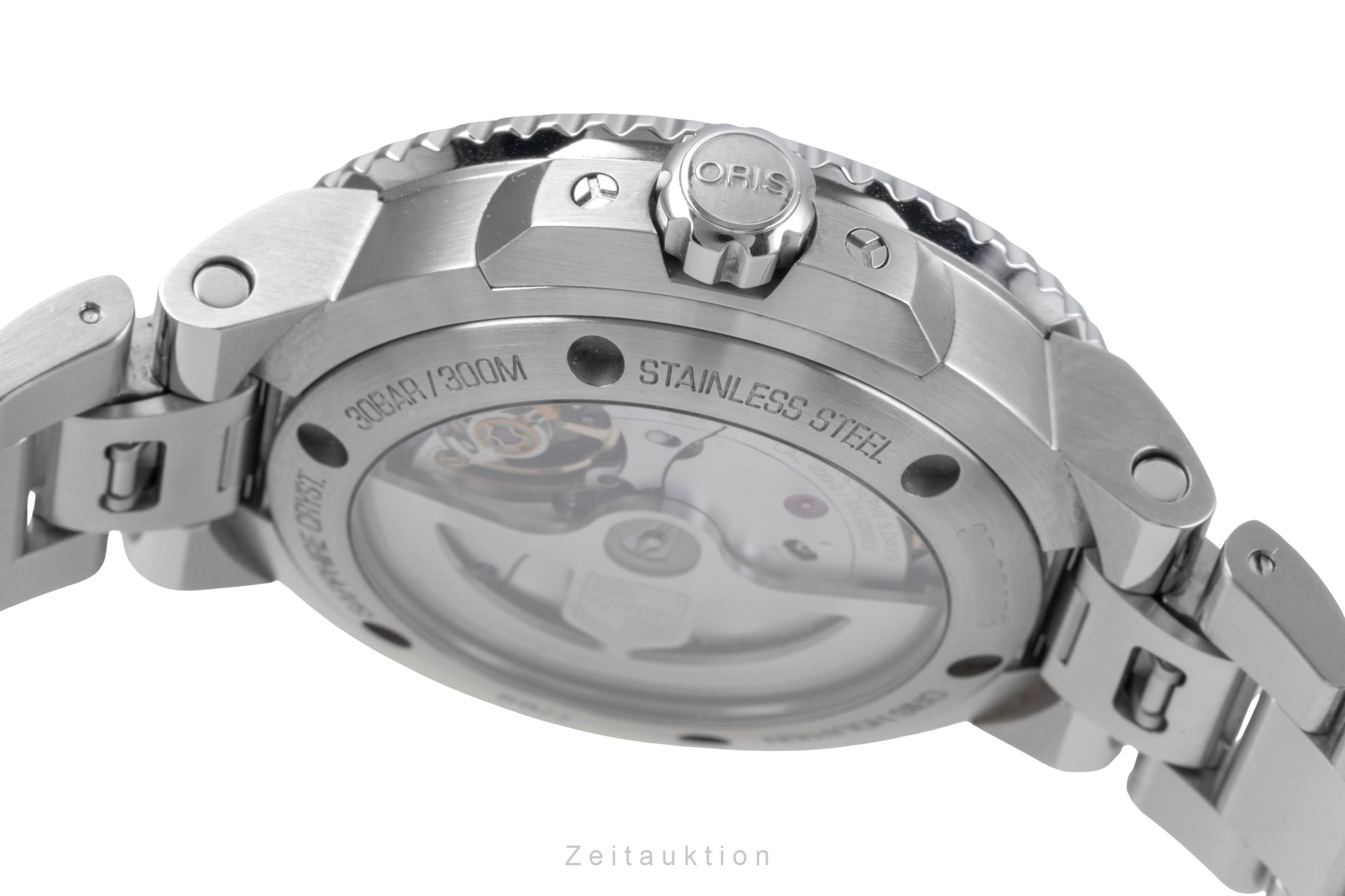 Oris Aquis Date acero automático reloj para caballeros 01 400 7769 4135-07 8 22 09PEB LP: 3500EUR  [2506299]