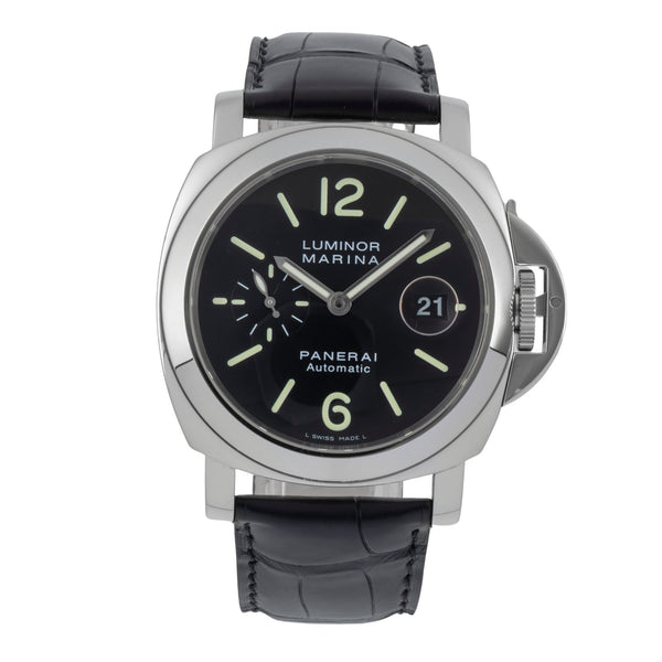 Panerai Luminor Marina acero automático reloj para caballeros PAM00104 LP: 8900EUR  [2506302]