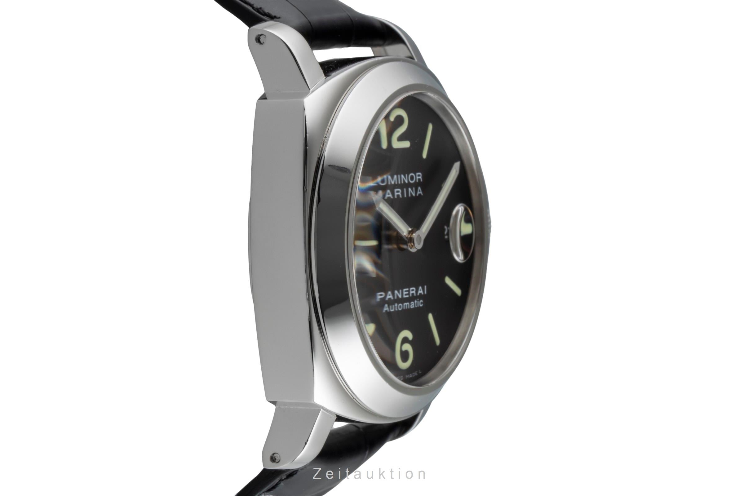 Panerai Luminor Marina acero automático reloj para caballeros PAM00104 LP: 8900EUR  [2506302]
