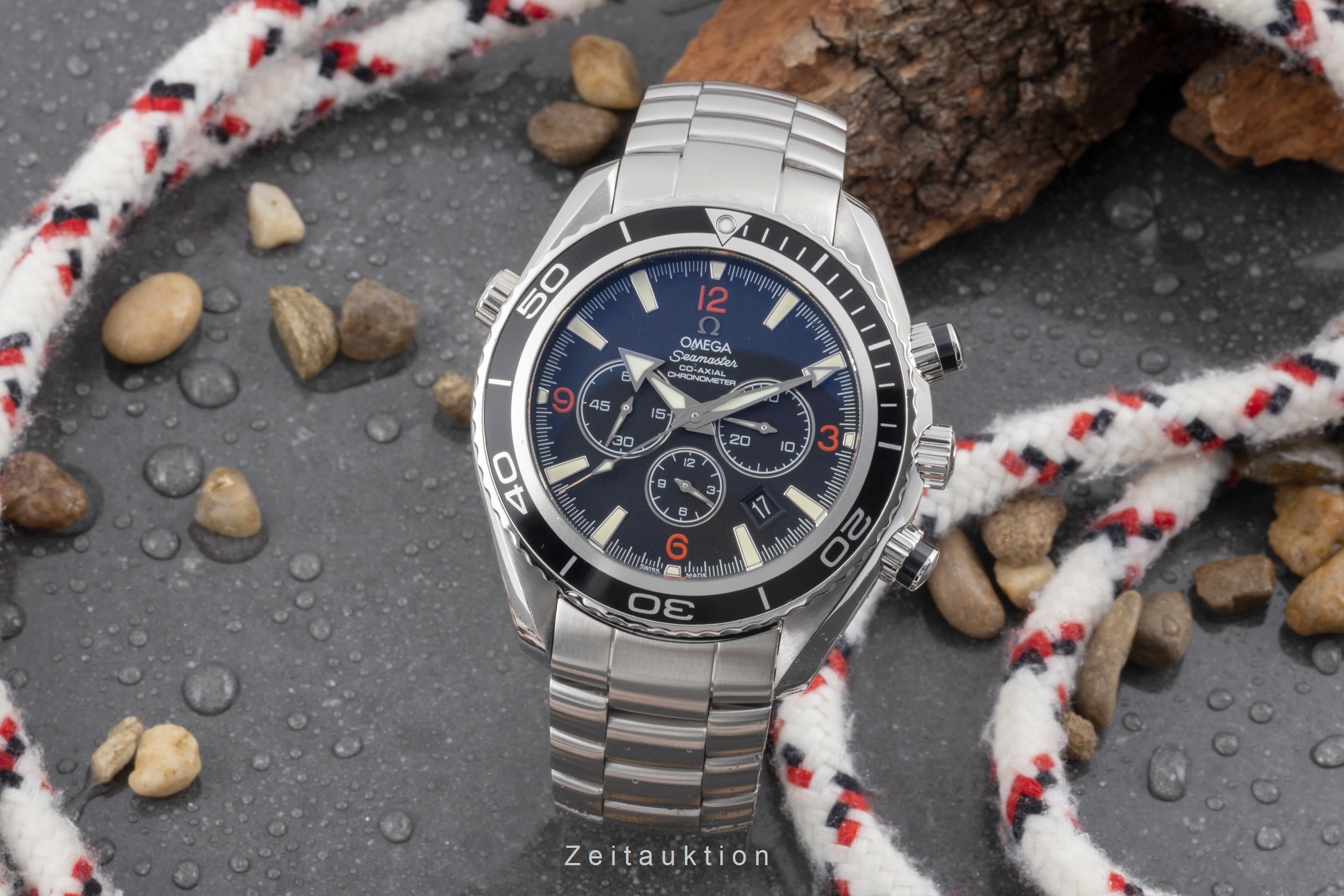 Omega Seamaster chronographe acier automatique montre pour hommes 2910.51.82  [2506306]