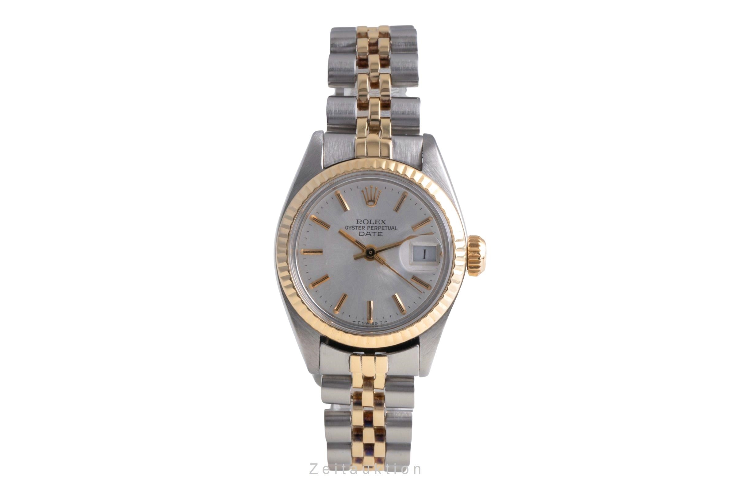 Rolex Datejust acier / or  automatique montre pour femmes 6917 Vintage  [2506309]