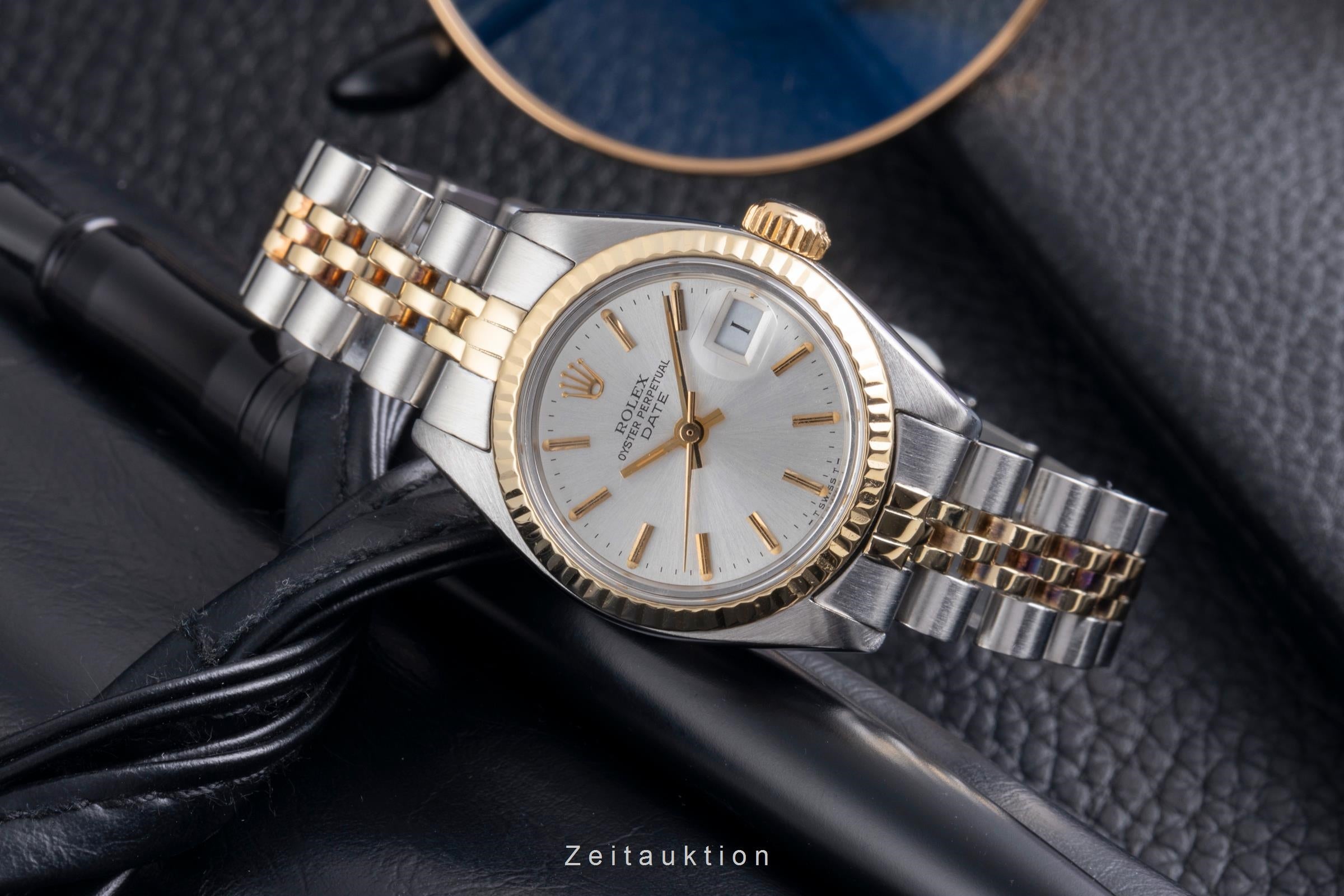 Rolex Datejust acier / or  automatique montre pour femmes 6917 Vintage  [2506309]