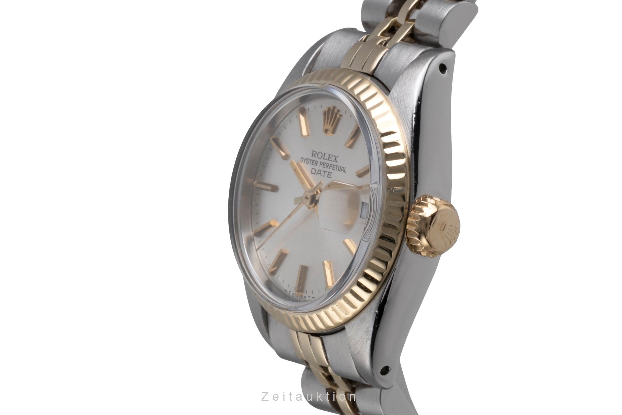 Rolex Datejust acier / or  automatique montre pour femmes 6917 Vintage  [2506309]