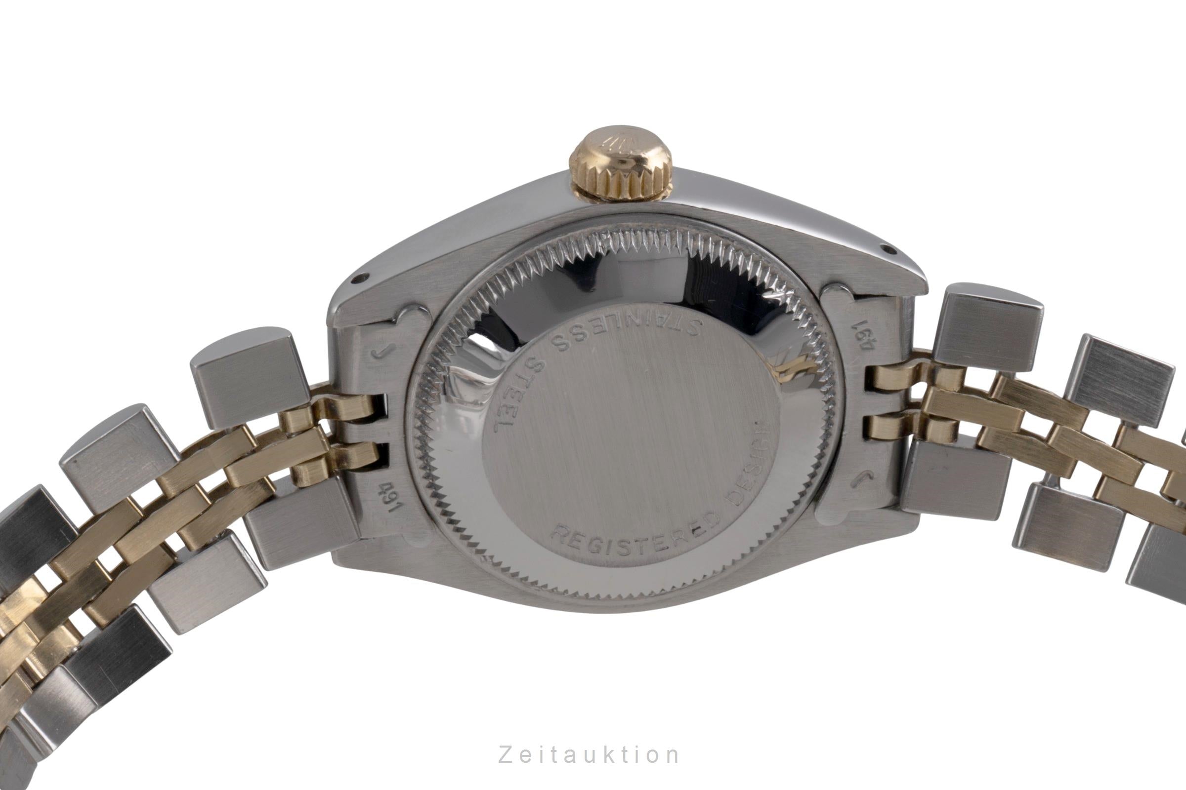 Rolex Datejust acier / or  automatique montre pour femmes 6917 Vintage  [2506309]