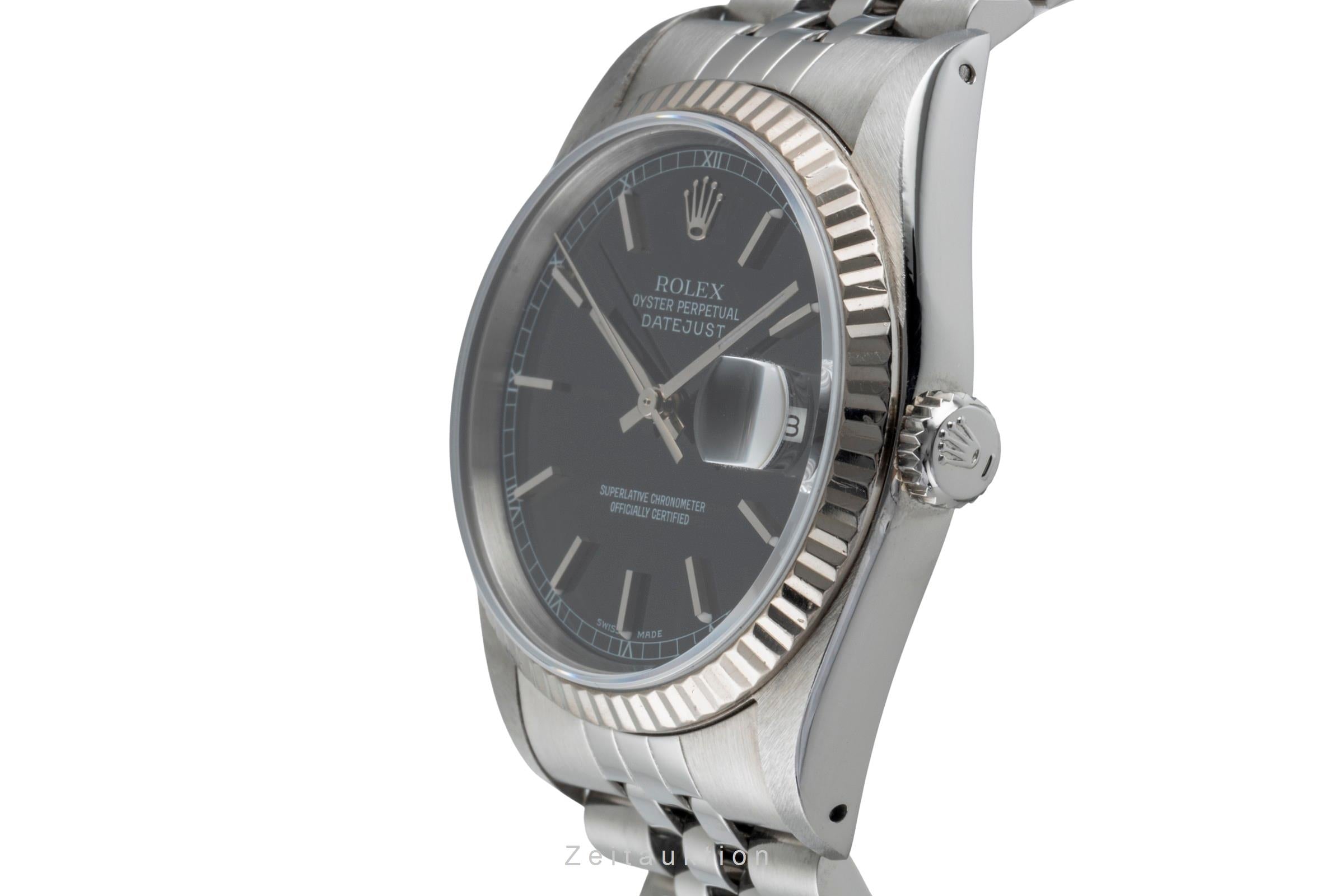 Rolex Datejust acero / oro blanco automático reloj para caballeros 16234  [2506311]