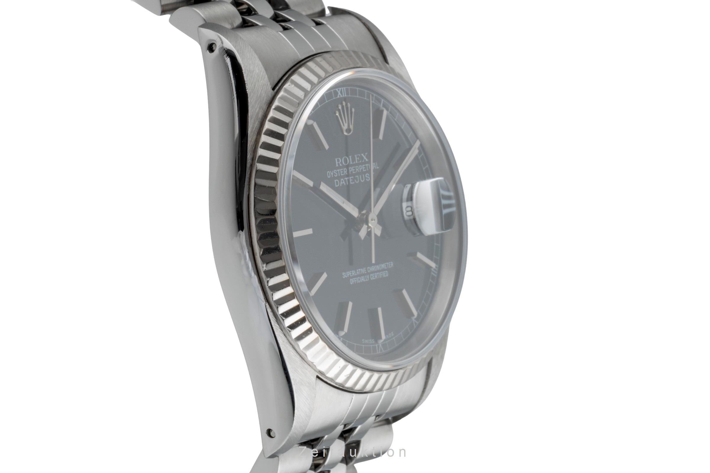 Rolex Datejust acero / oro blanco automático reloj para caballeros 16234  [2506311]