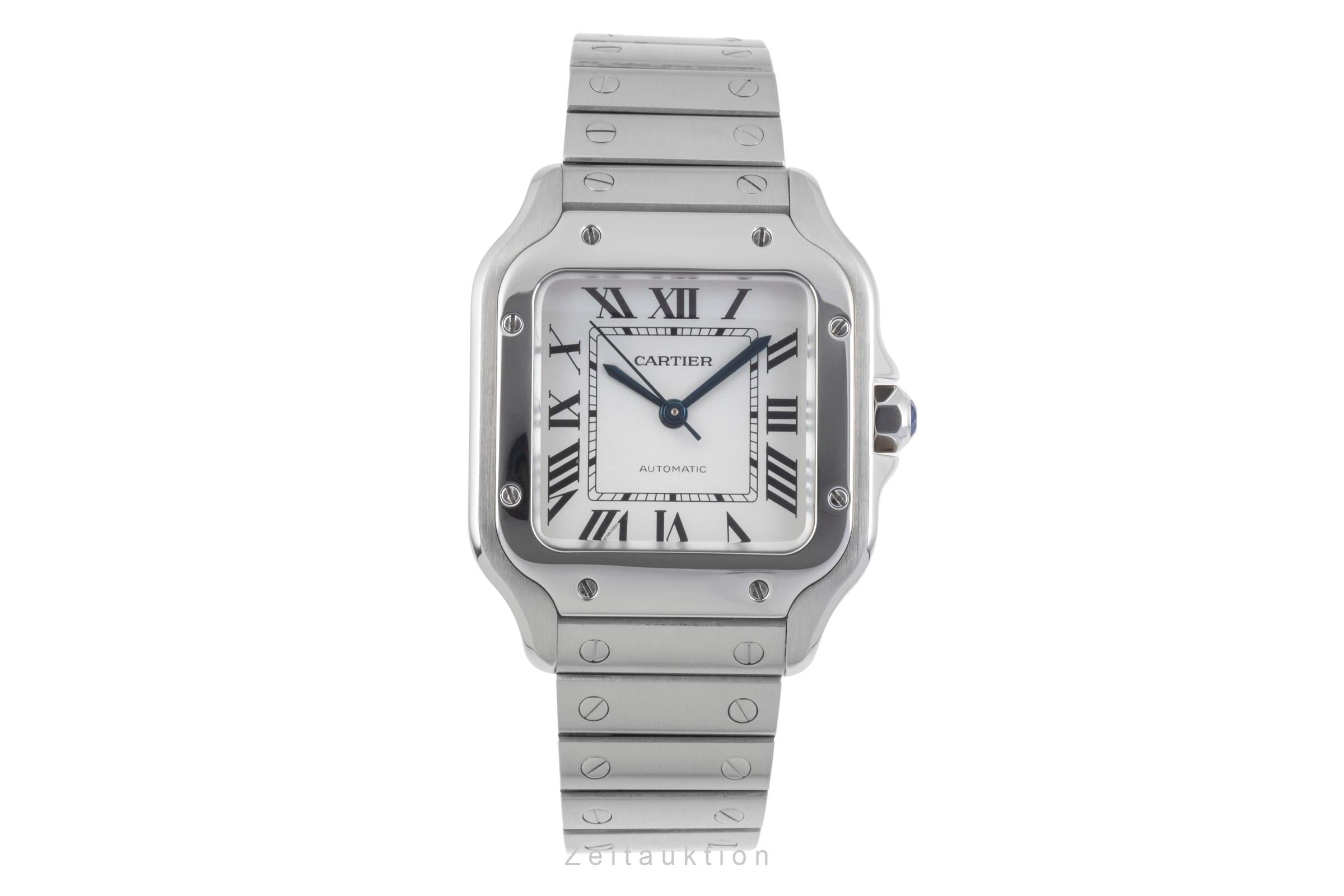 Cartier Santos acero automático reloj para caballeros WSSA0029 LP: 8050EUR  [2506312]
