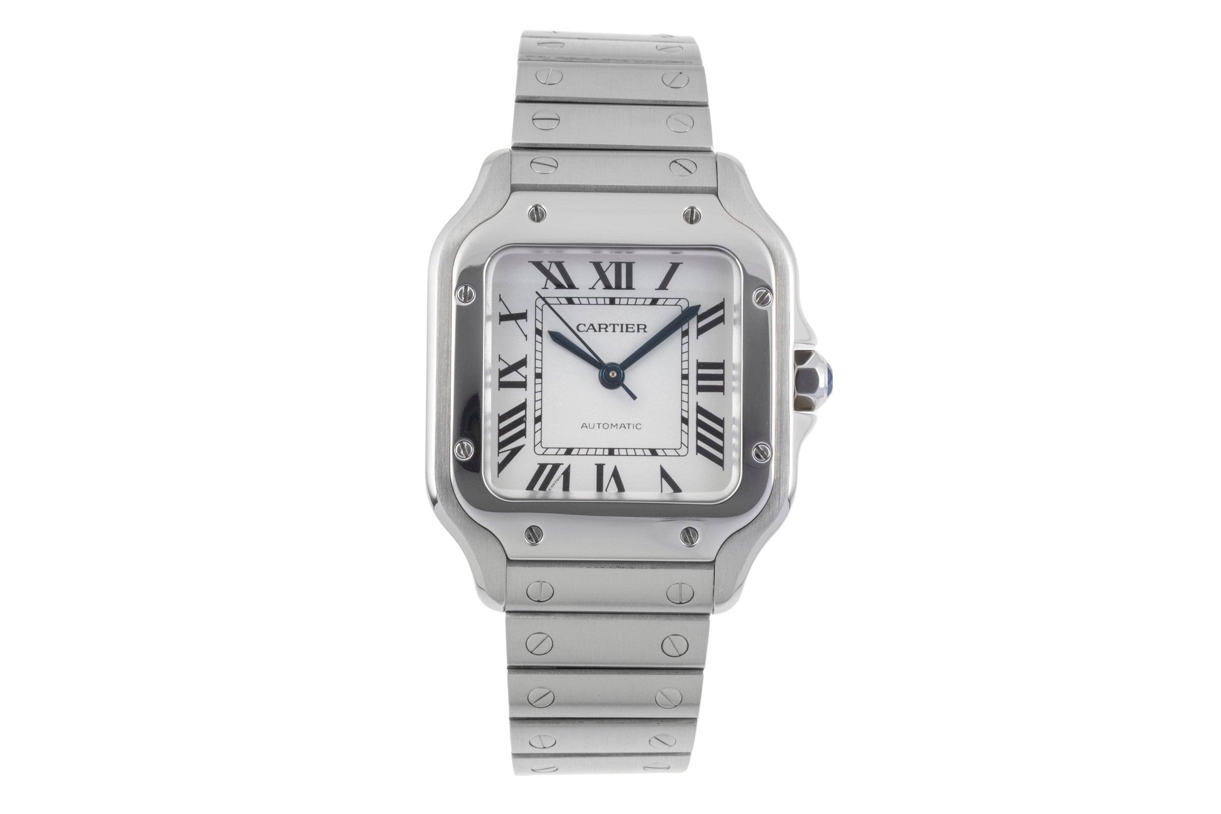 Cartier Santos acier automatique montre pour hommes WSSA0029 LP: 8050EUR  [2506312]