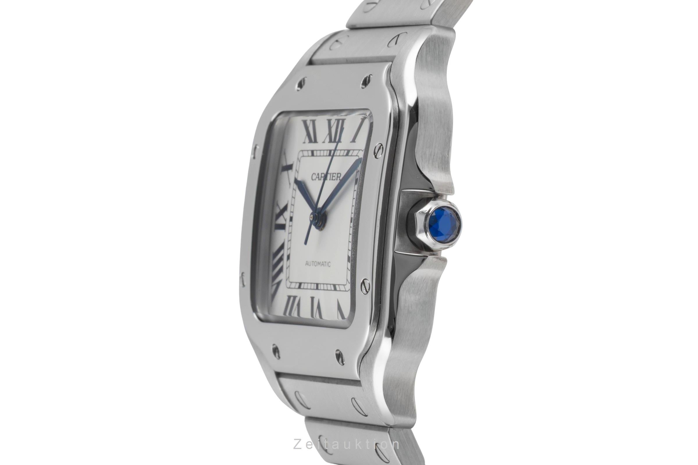 Cartier Santos acero automático reloj para caballeros WSSA0029 LP: 8050EUR  [2506312]