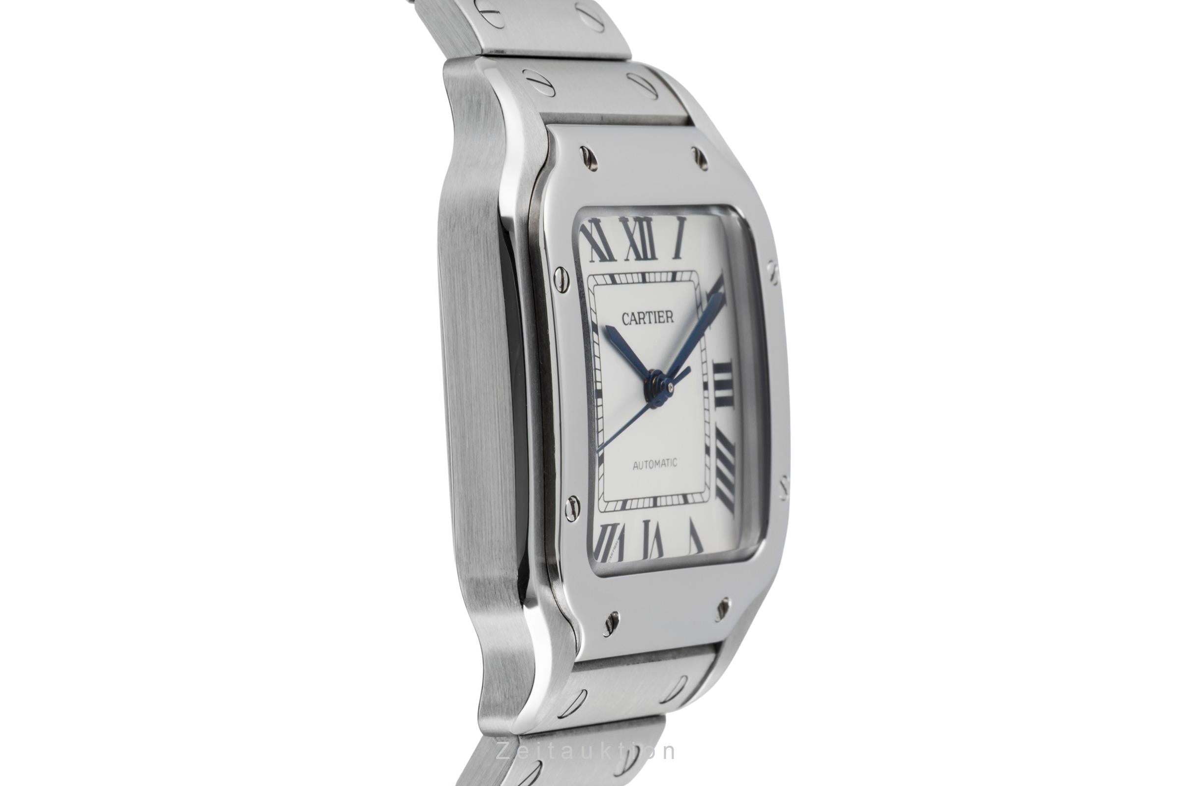 Cartier Santos acero automático reloj para caballeros WSSA0029 LP: 8050EUR  [2506312]