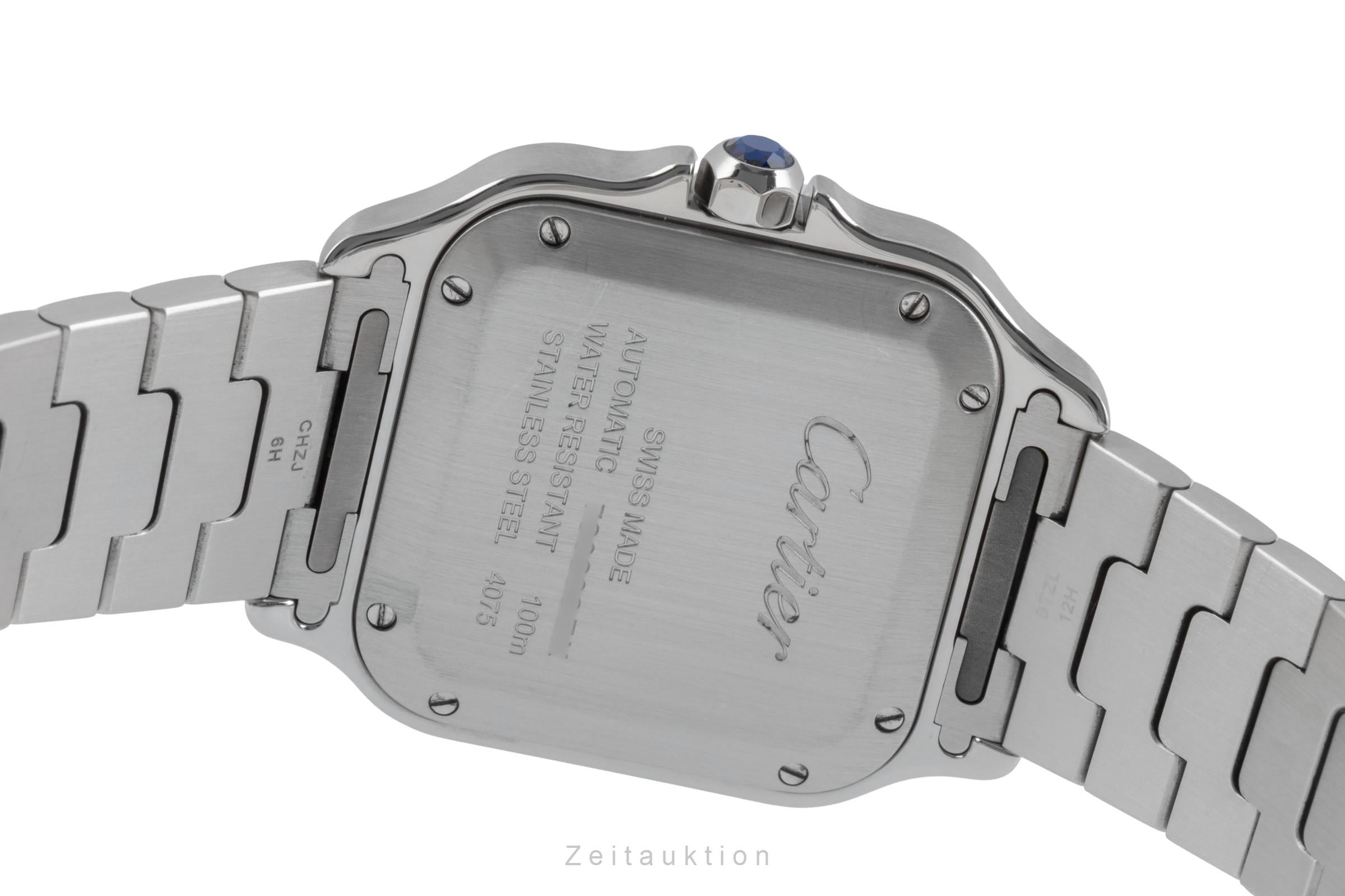 Cartier Santos acero automático reloj para caballeros WSSA0029 LP: 8050EUR  [2506312]