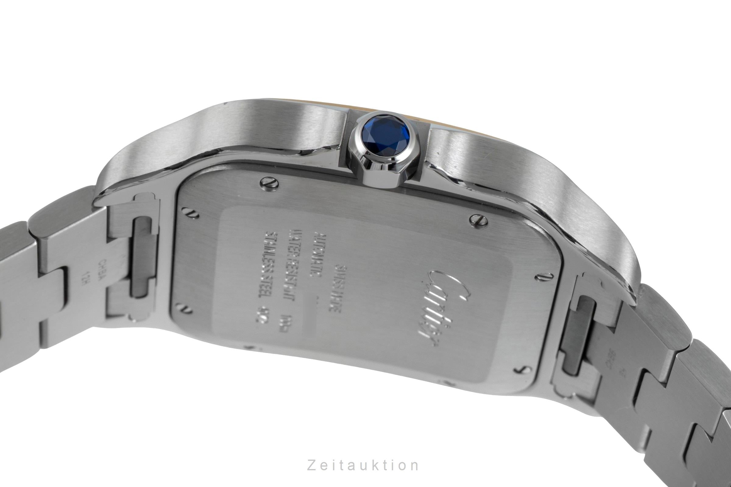 Cartier Santos acciaio / oro automatismo orologio da uomo W2SA0009 LP: 13400EUR  [2506313]